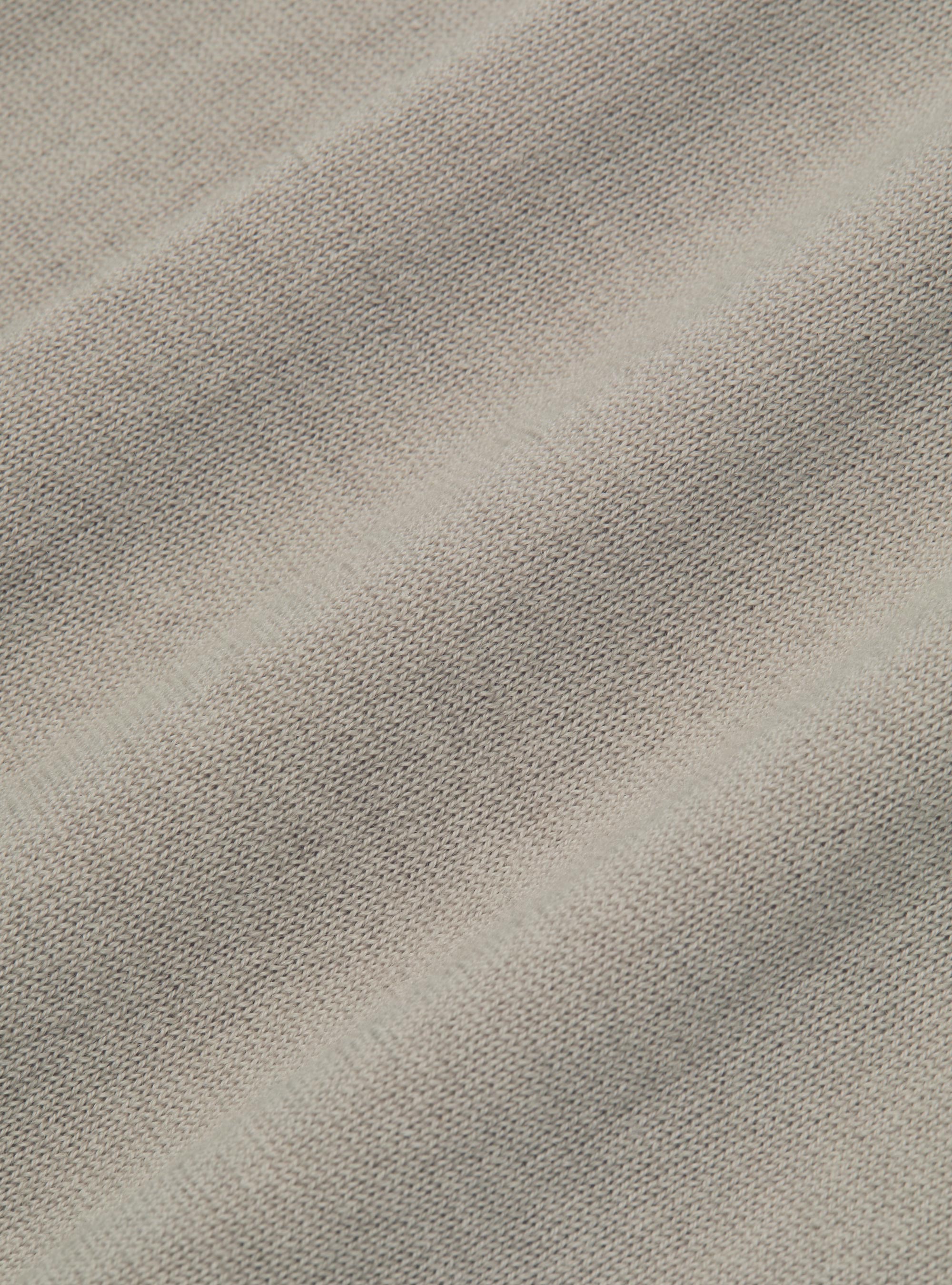 Turtleneck in pure extra-fine merino wool, SAND