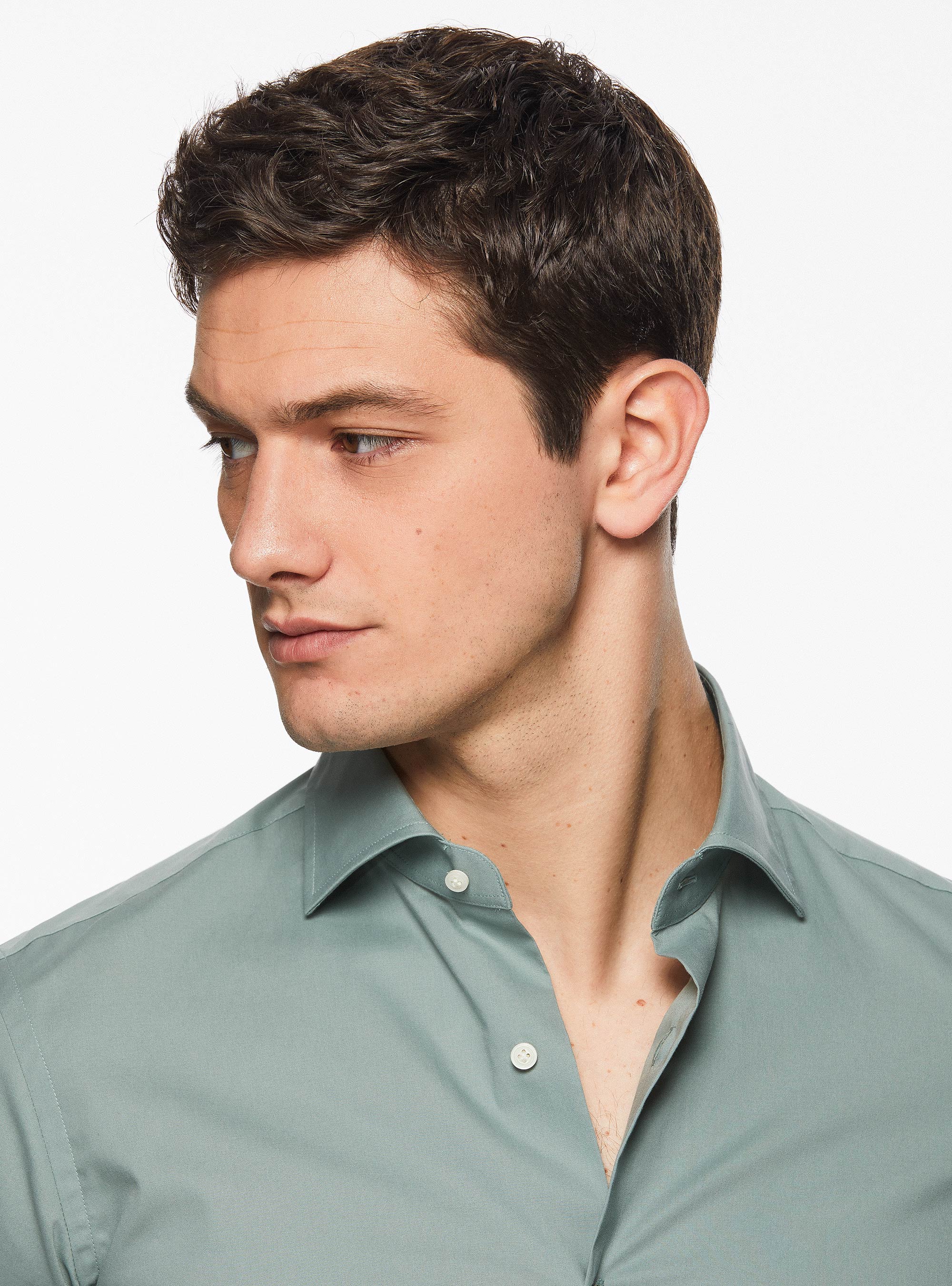 Stretch poplin shirt, GIADA 0697C