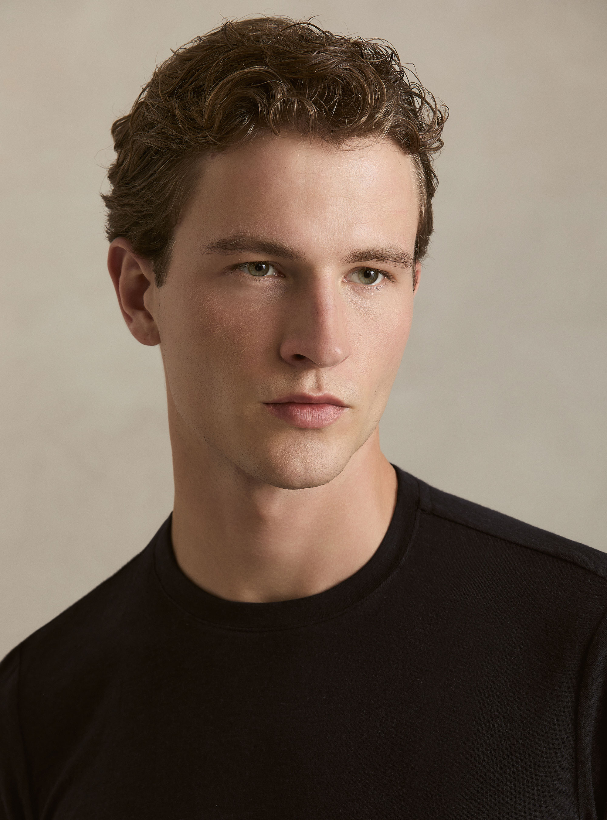 Long-sleeve cashmere blend T-shirt, NAVY BLUE
