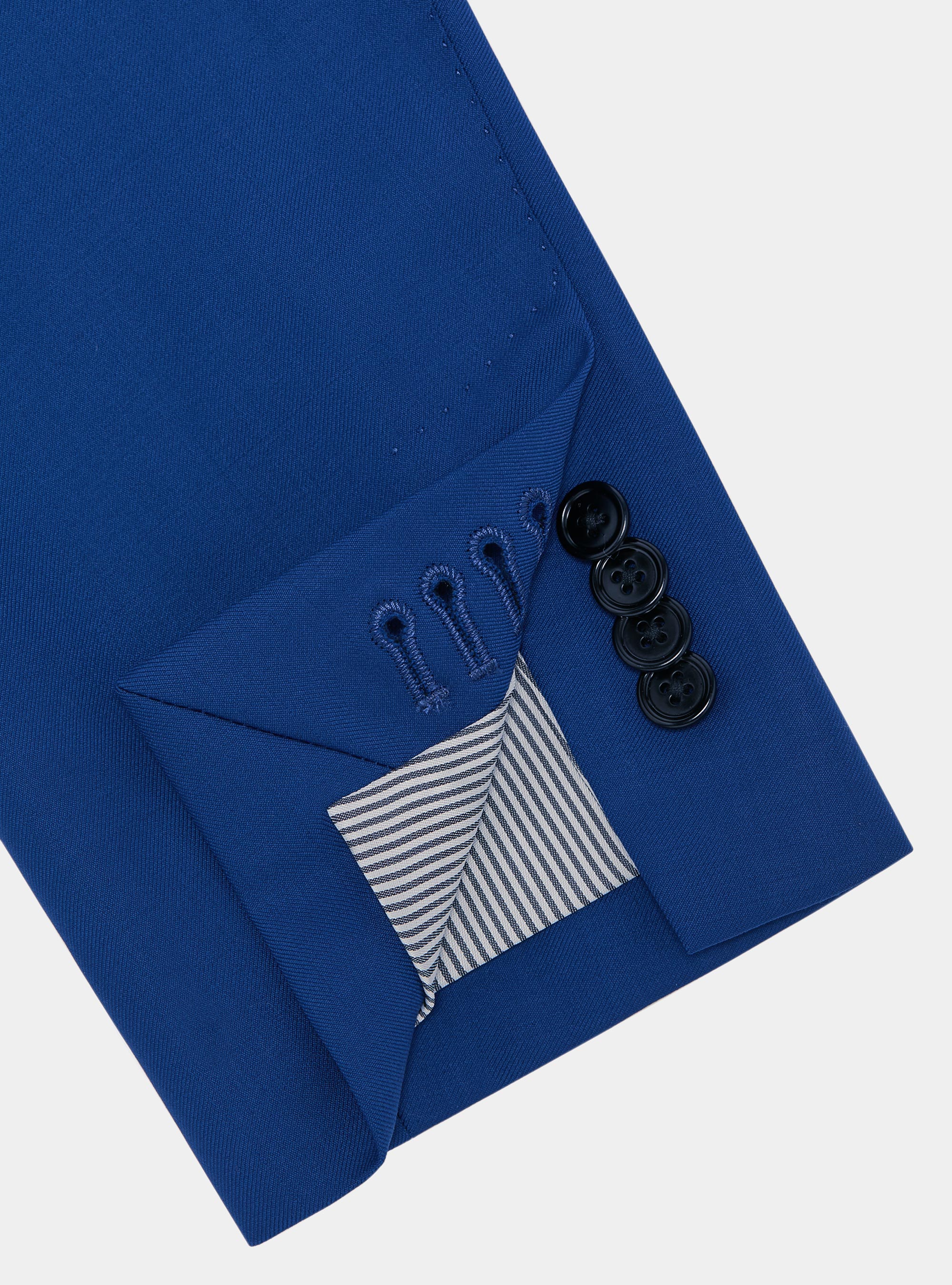 Pure wool suit blazer Vitale Barberis Canonico, BLUE ROYAL