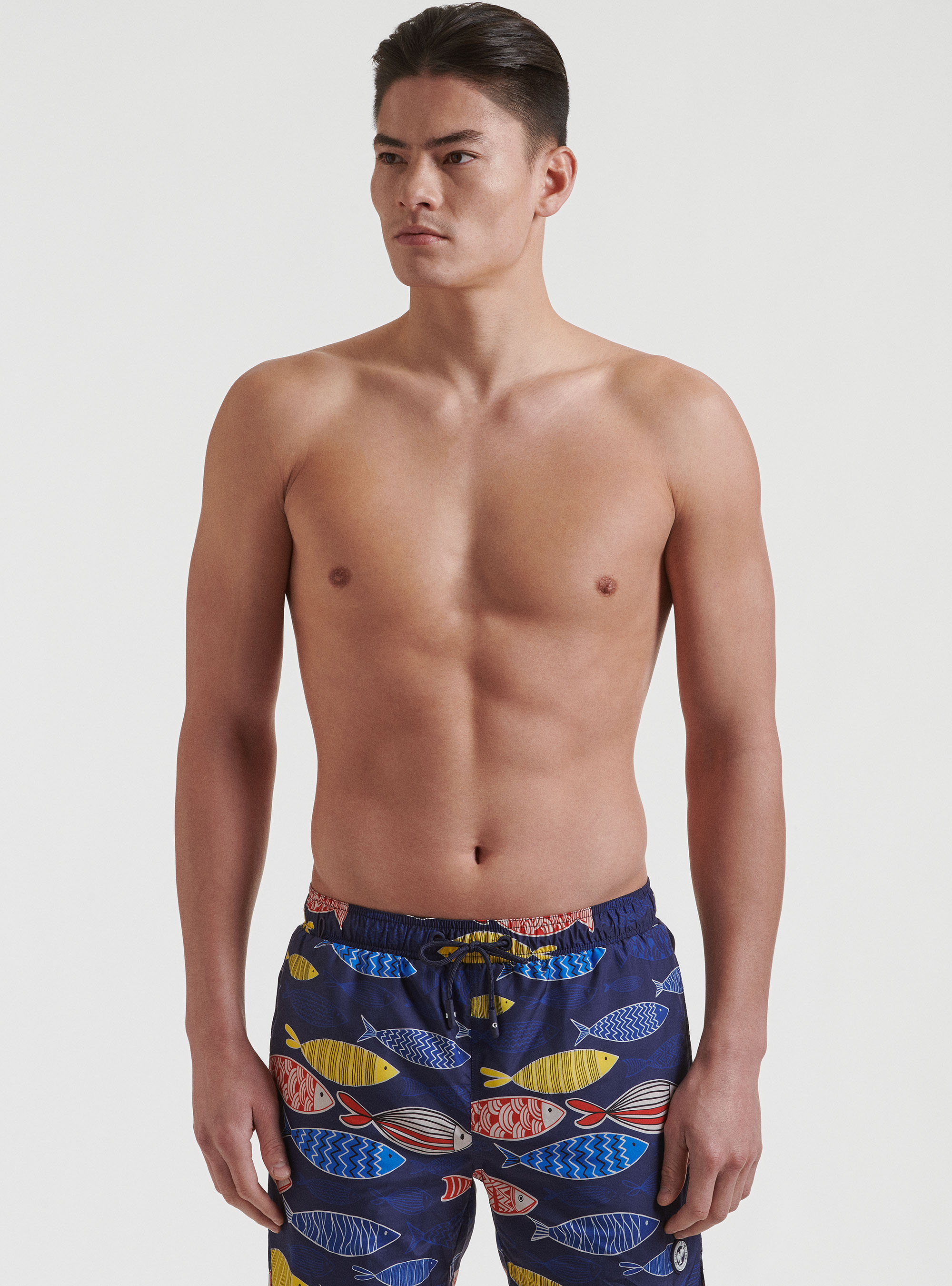 Fisch Fantasie Badebekleidung, BLUE 0241C