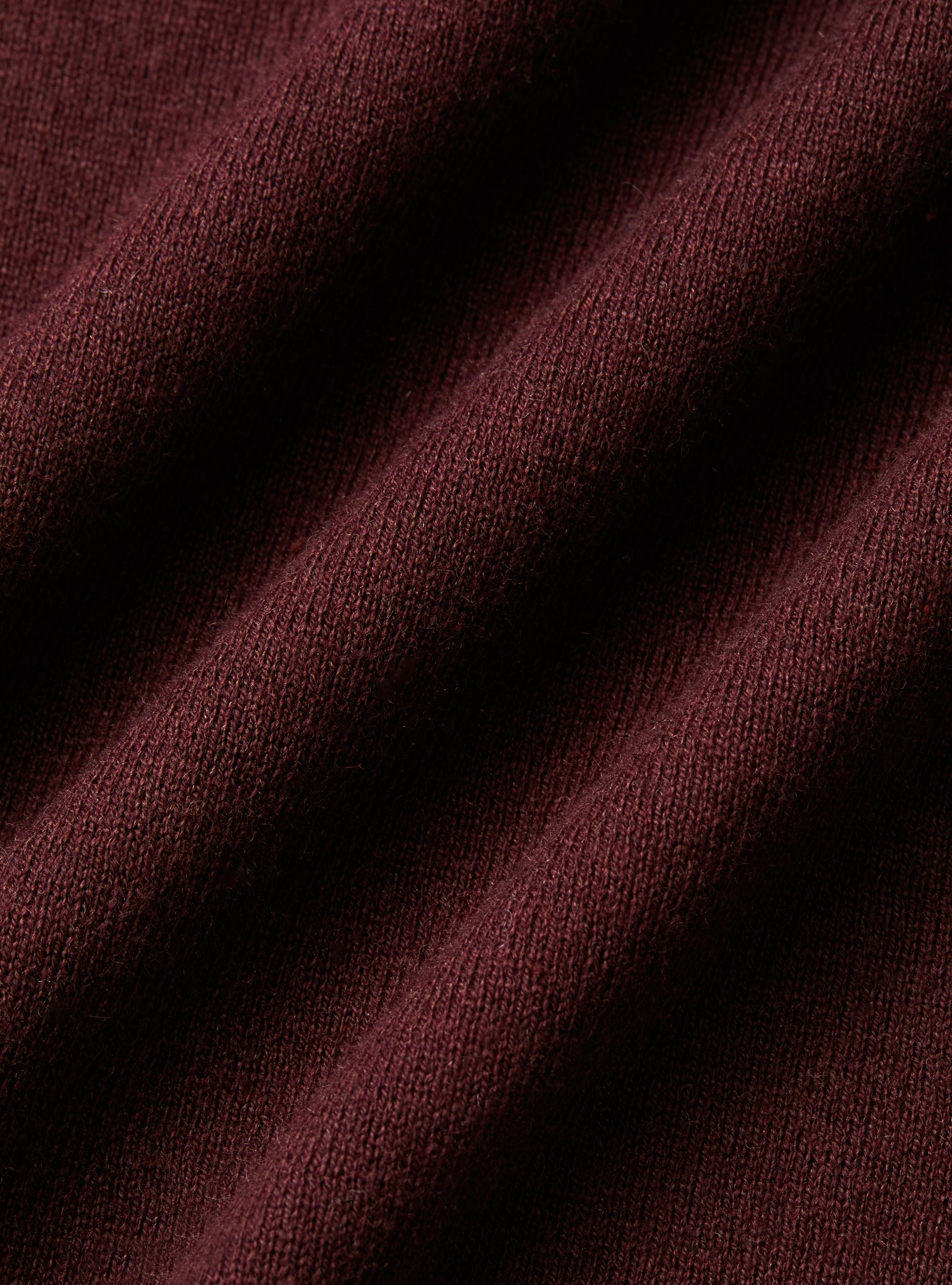 Dolcevita in cotone seta e cashmere, BORDEAUX