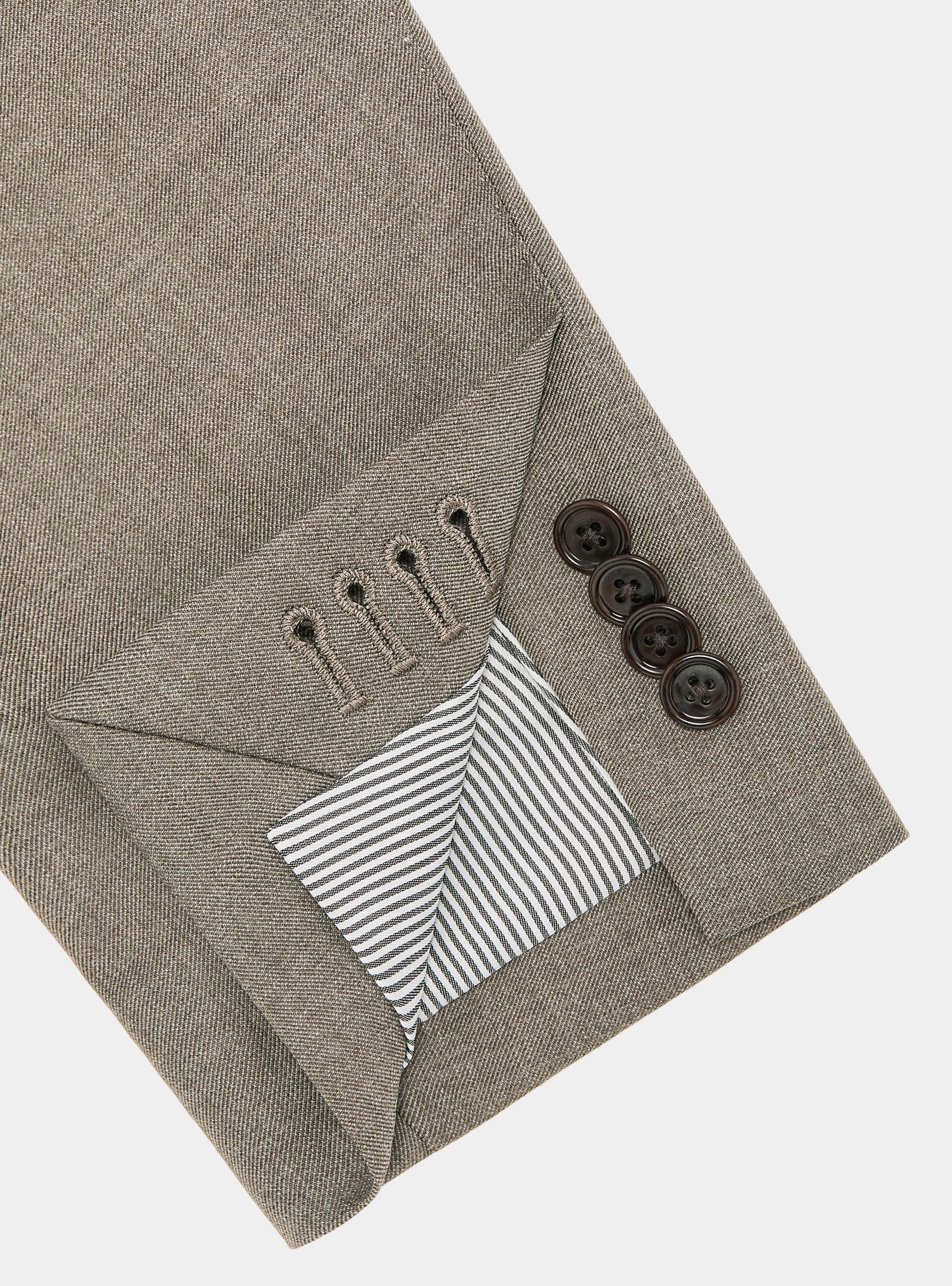 Pure wool suit blazer Vitale Barberis Canonico, SAND