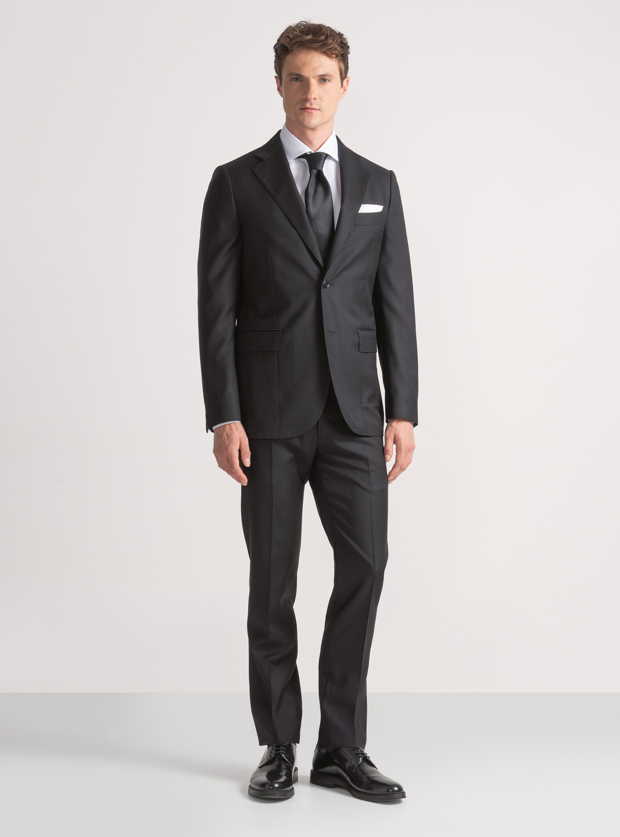 Pure wool suit blazer Vitale Barberis Canonico, BLACK