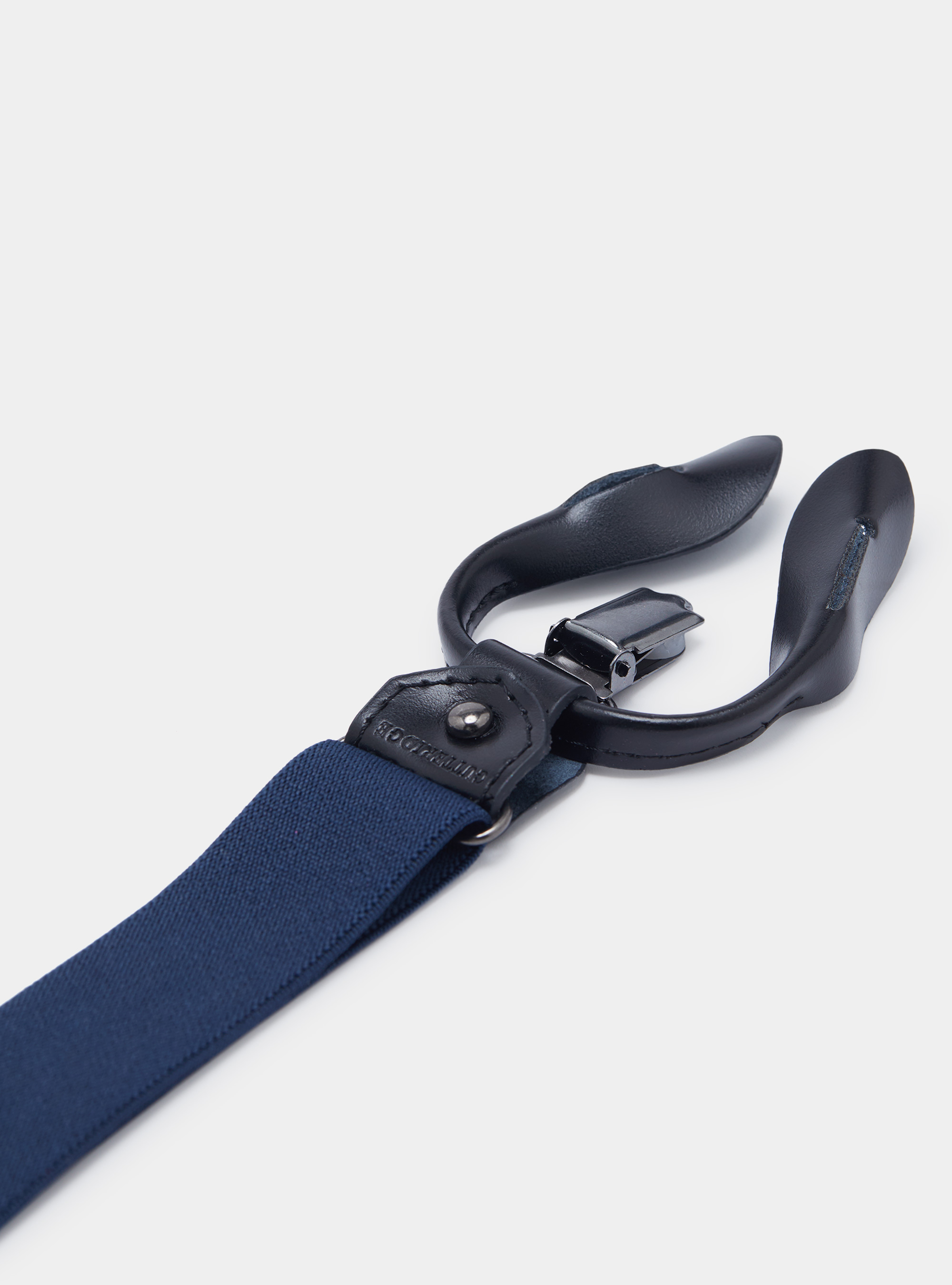 Solid color braces, NAVY BLUE