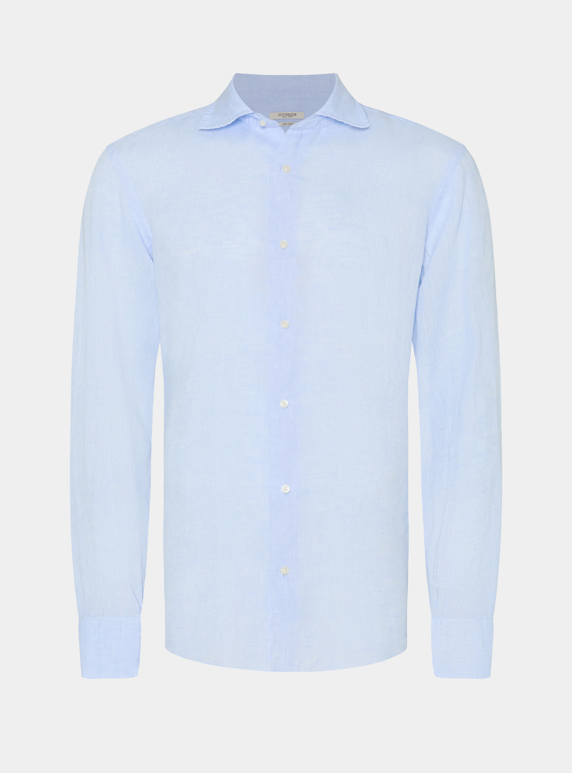 Pure linen shirt, LIGHT BLUE