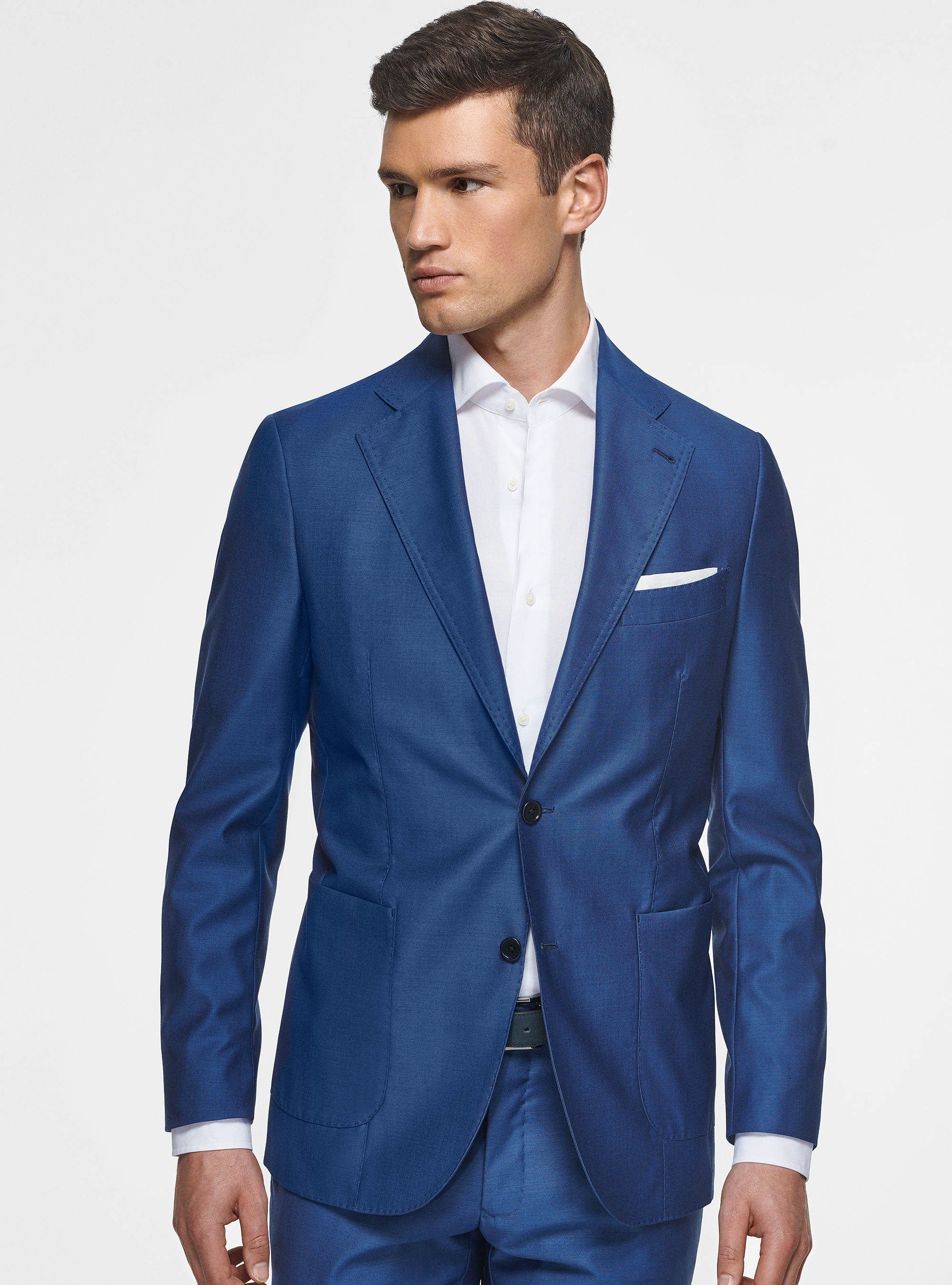 Pure 110's superfine wool blazer, BLUE