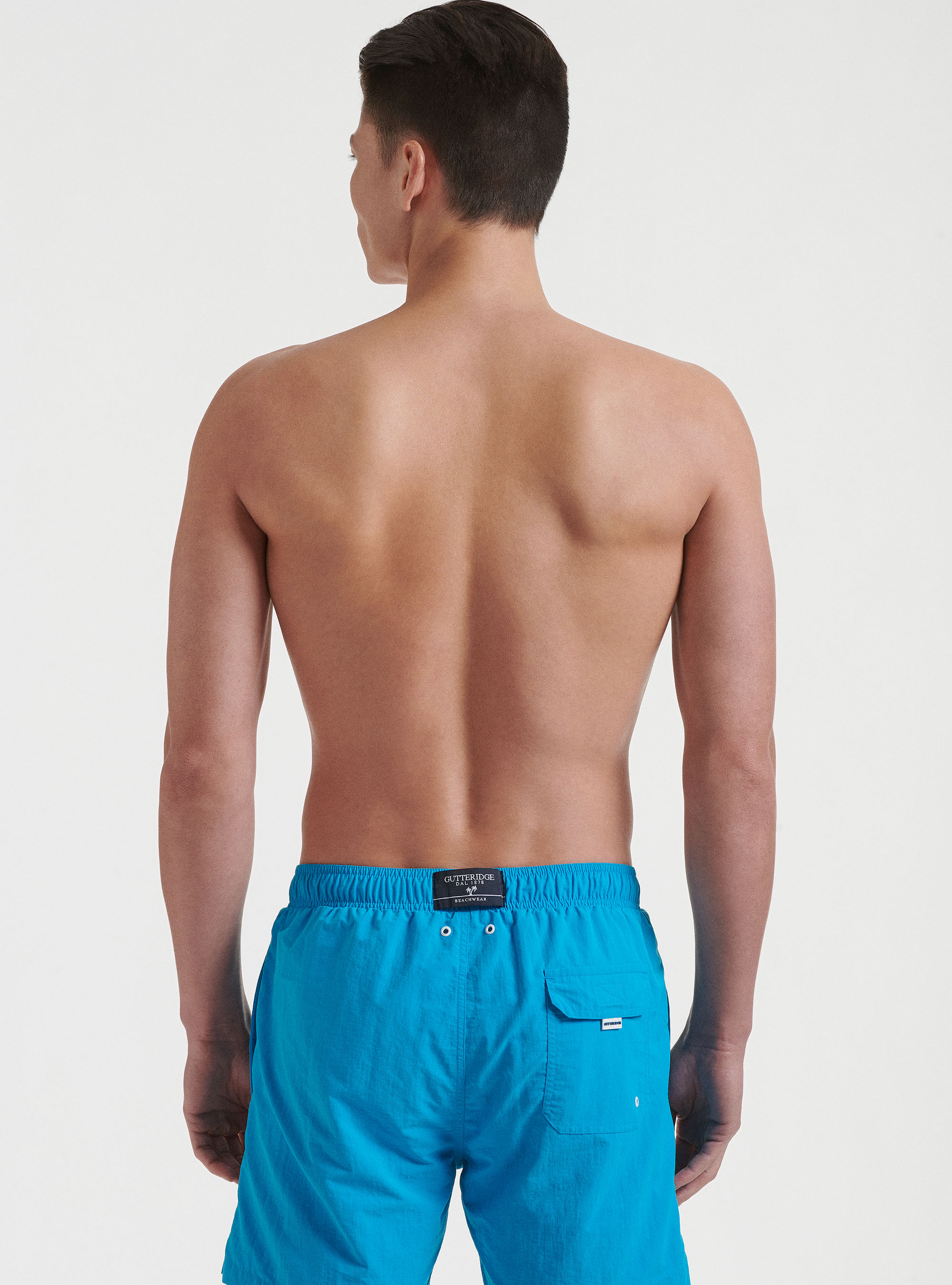 Solid-coloured swimwear, TURCHESE 0258C