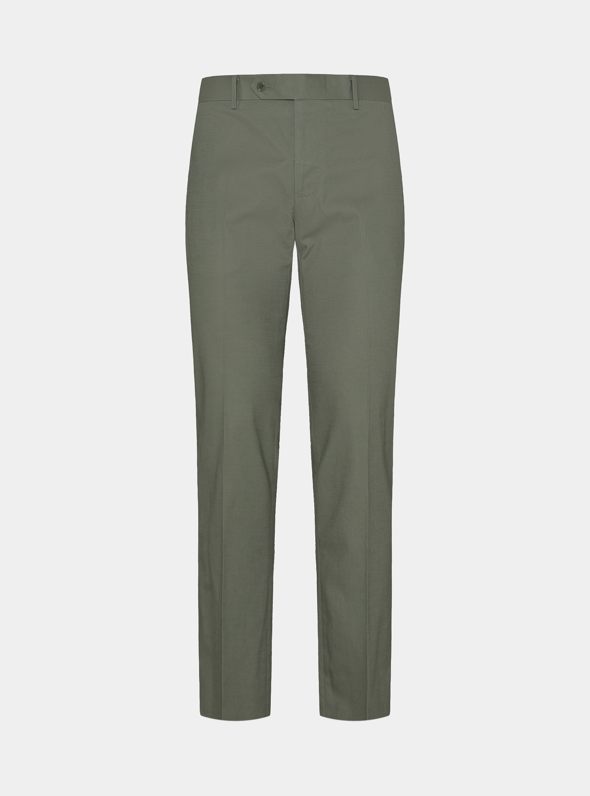 Pantaloni abito in cotone, SALVIA 0602C