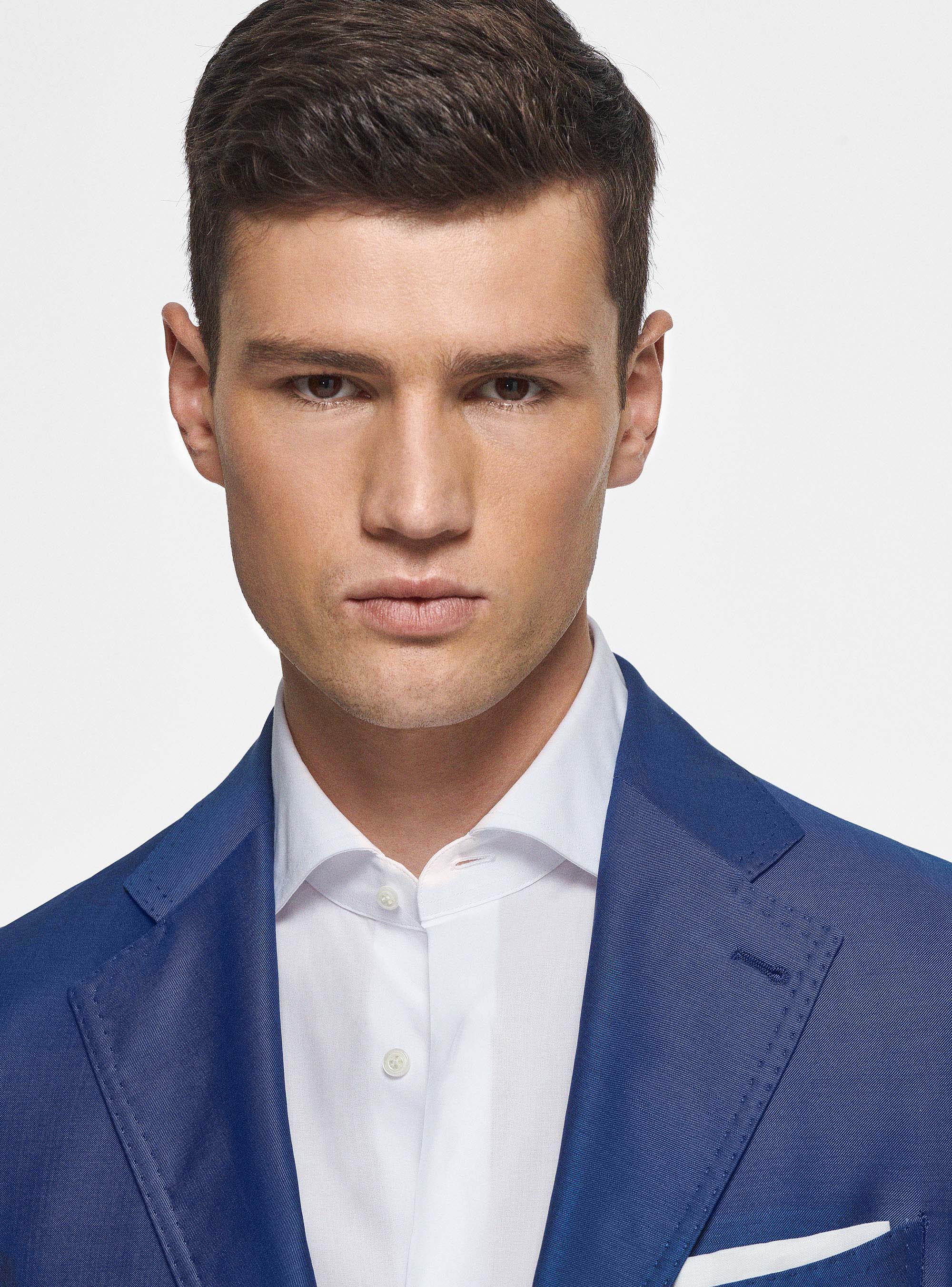 Pure 110's superfine wool blazer, BLUE