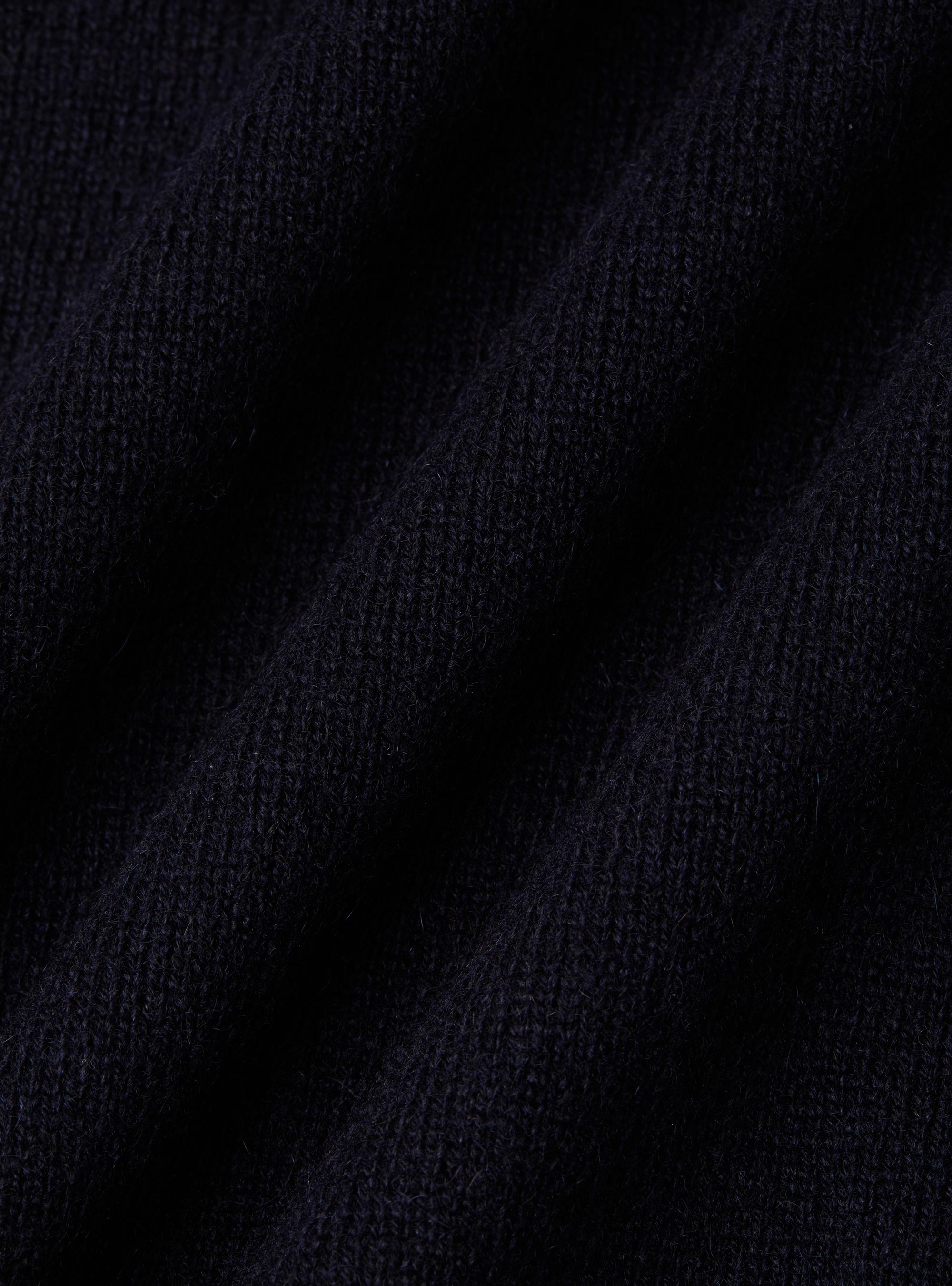 Chaleco de puro cashmere con botones, AZUL MARINO