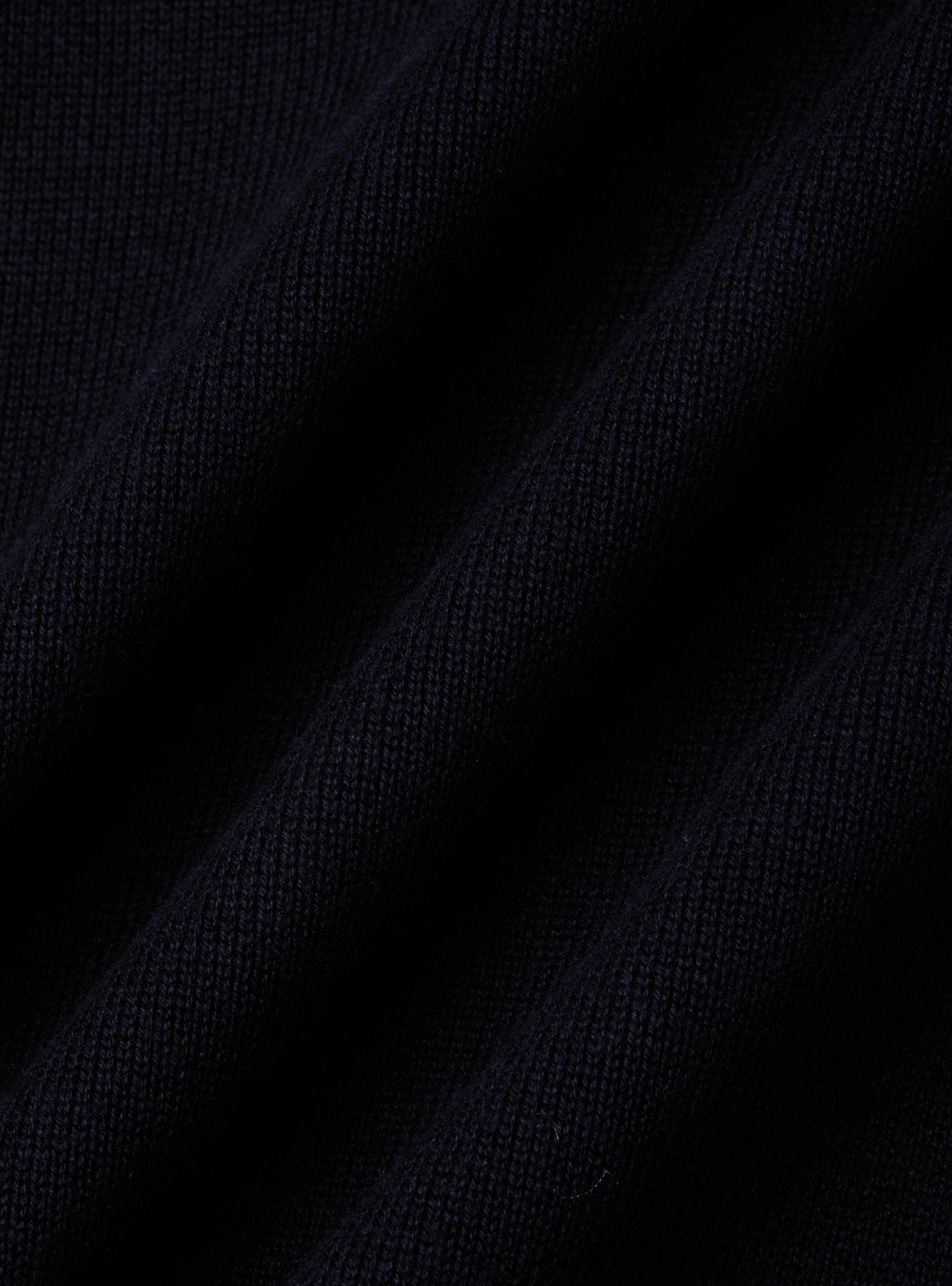 Bomber in maglia in misto cotone, BLU NAVY