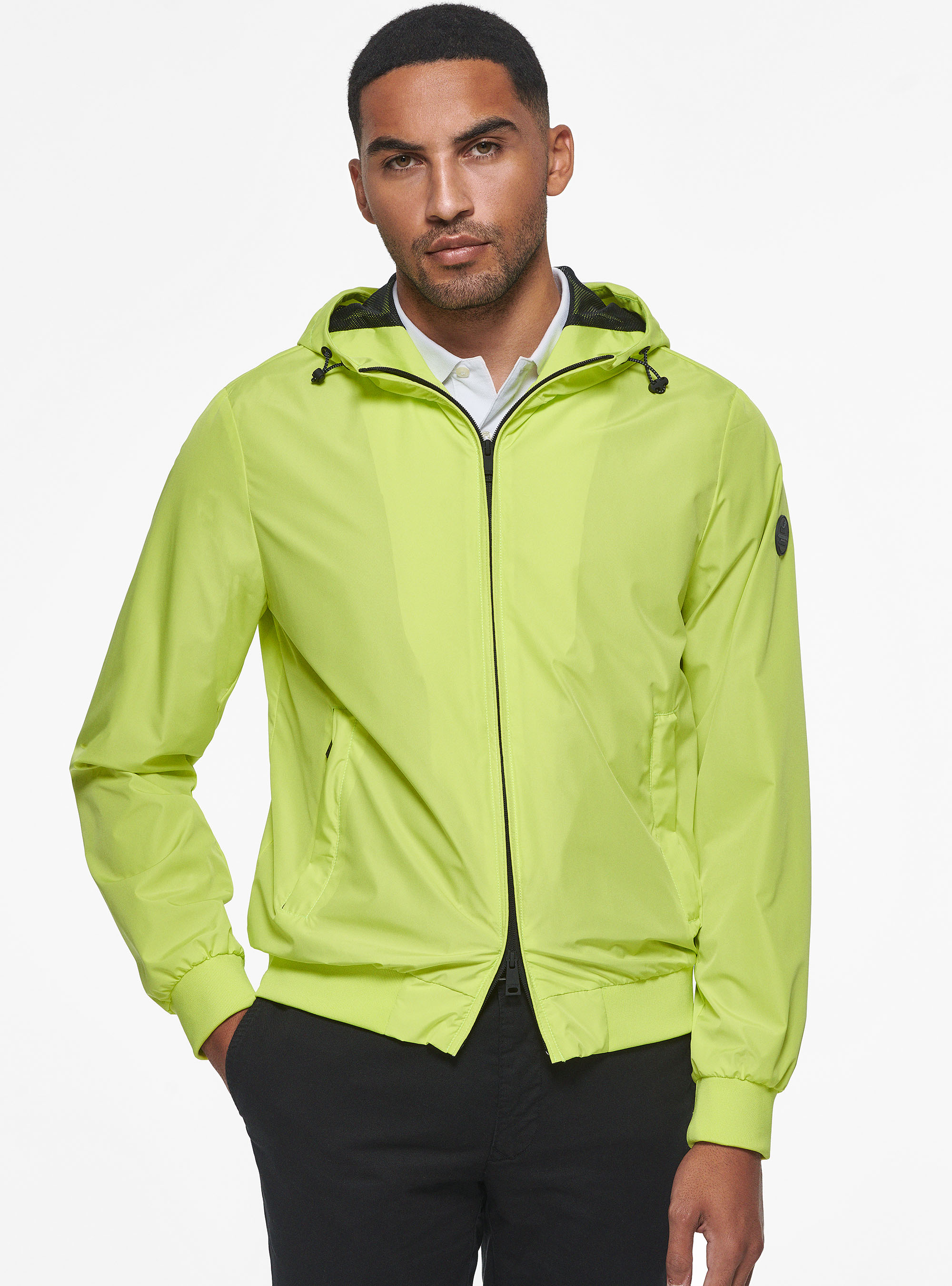 Lightweight technical jacket, LIME 0658C