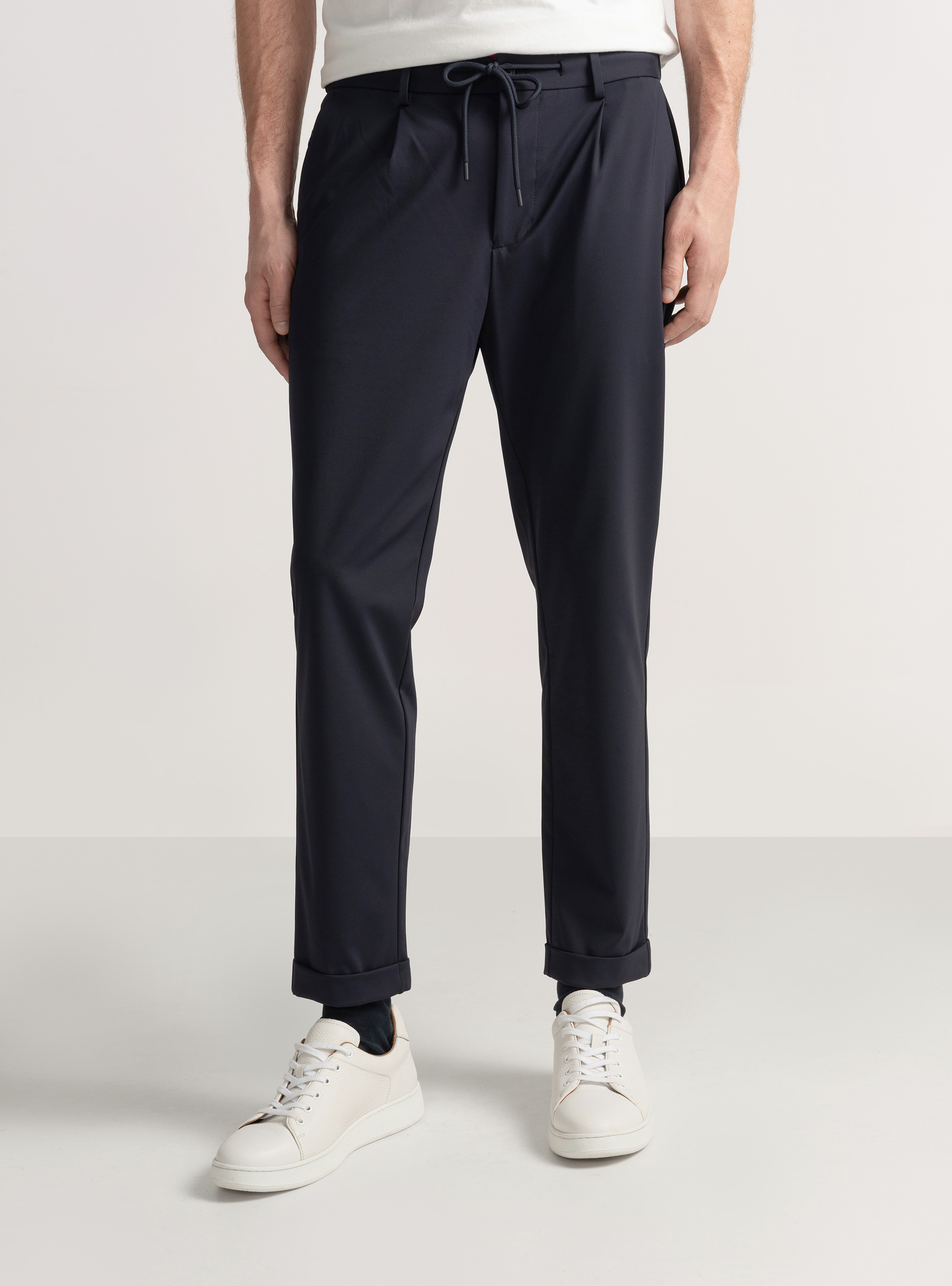 Pantalon GT01 en nylon extensible, BLEU MARINE