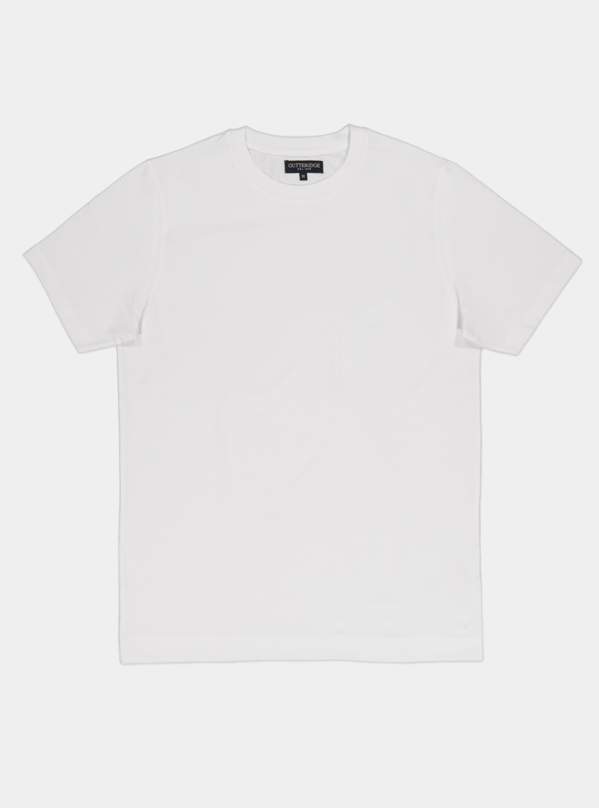 Tshirt in jersey di cotone tinta unita, BLANC
