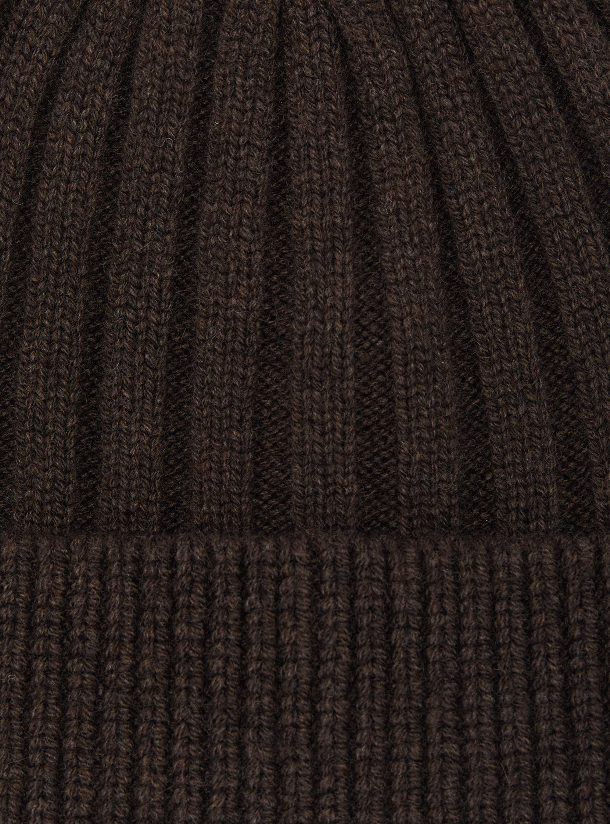 Cappello costa inglese in misto cashmere, MARRONE