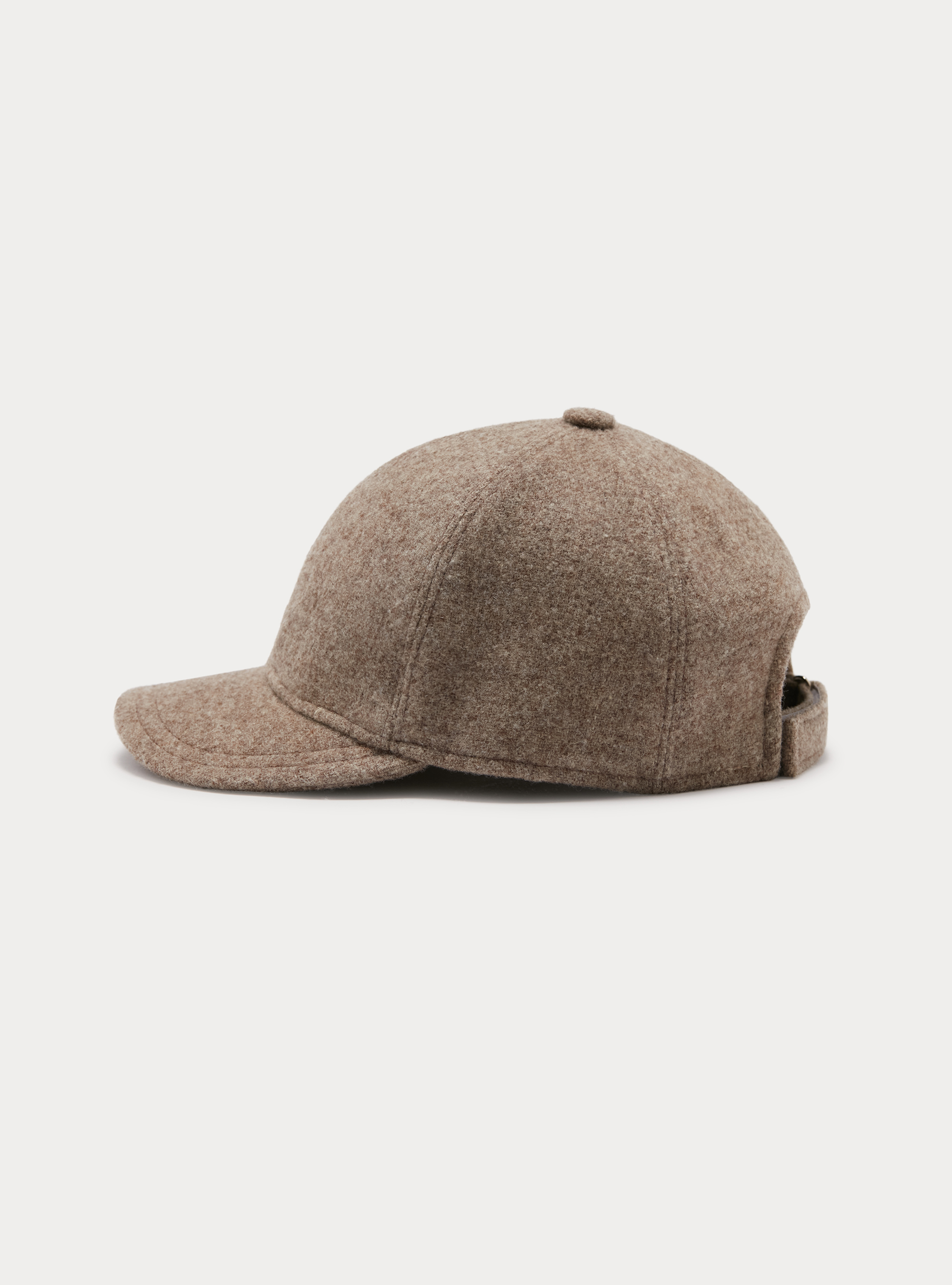 100% wool baseball hat, SAND