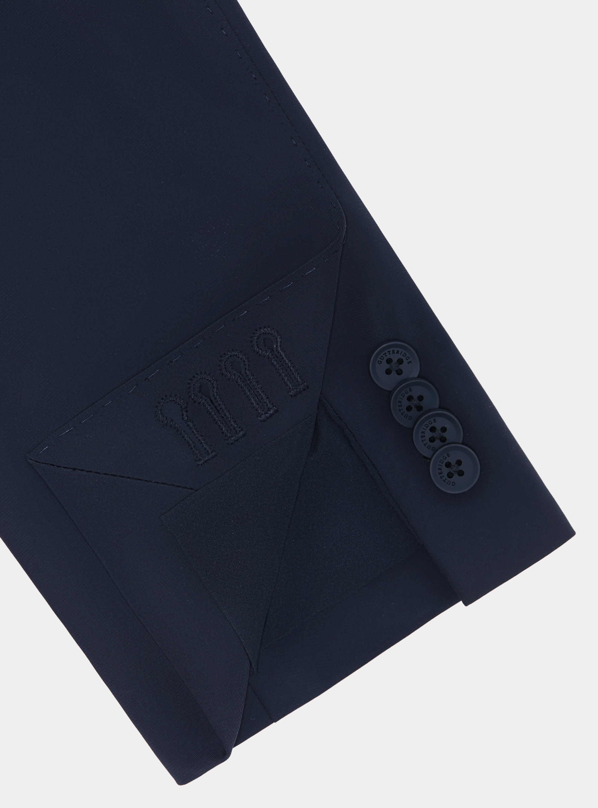 Giacca doppiopetto GT01 in jersey elasticizzato, BLU NAVY