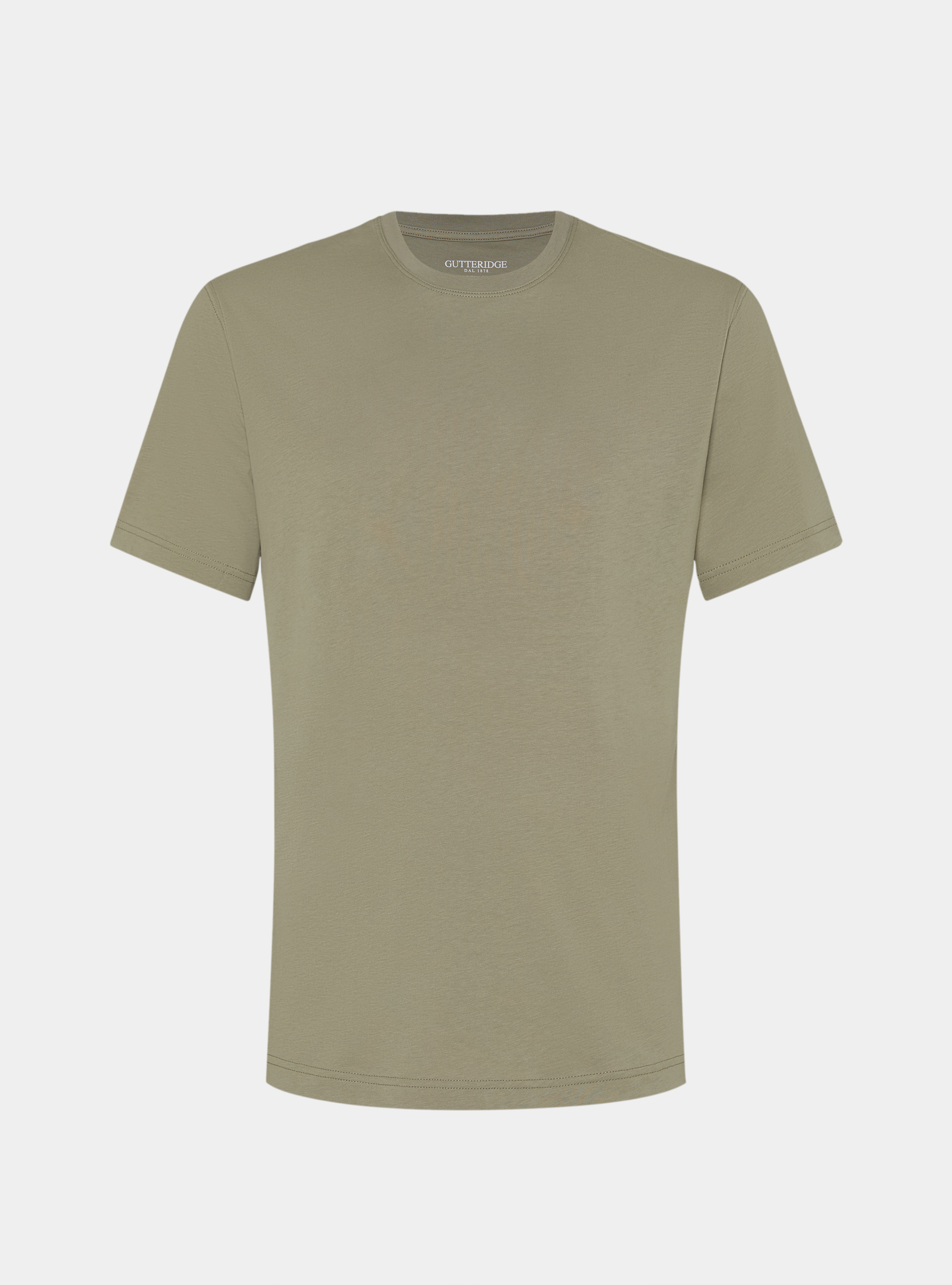 Camiseta de media manga de algod&oacute;n Supima, SALVIA 0602C