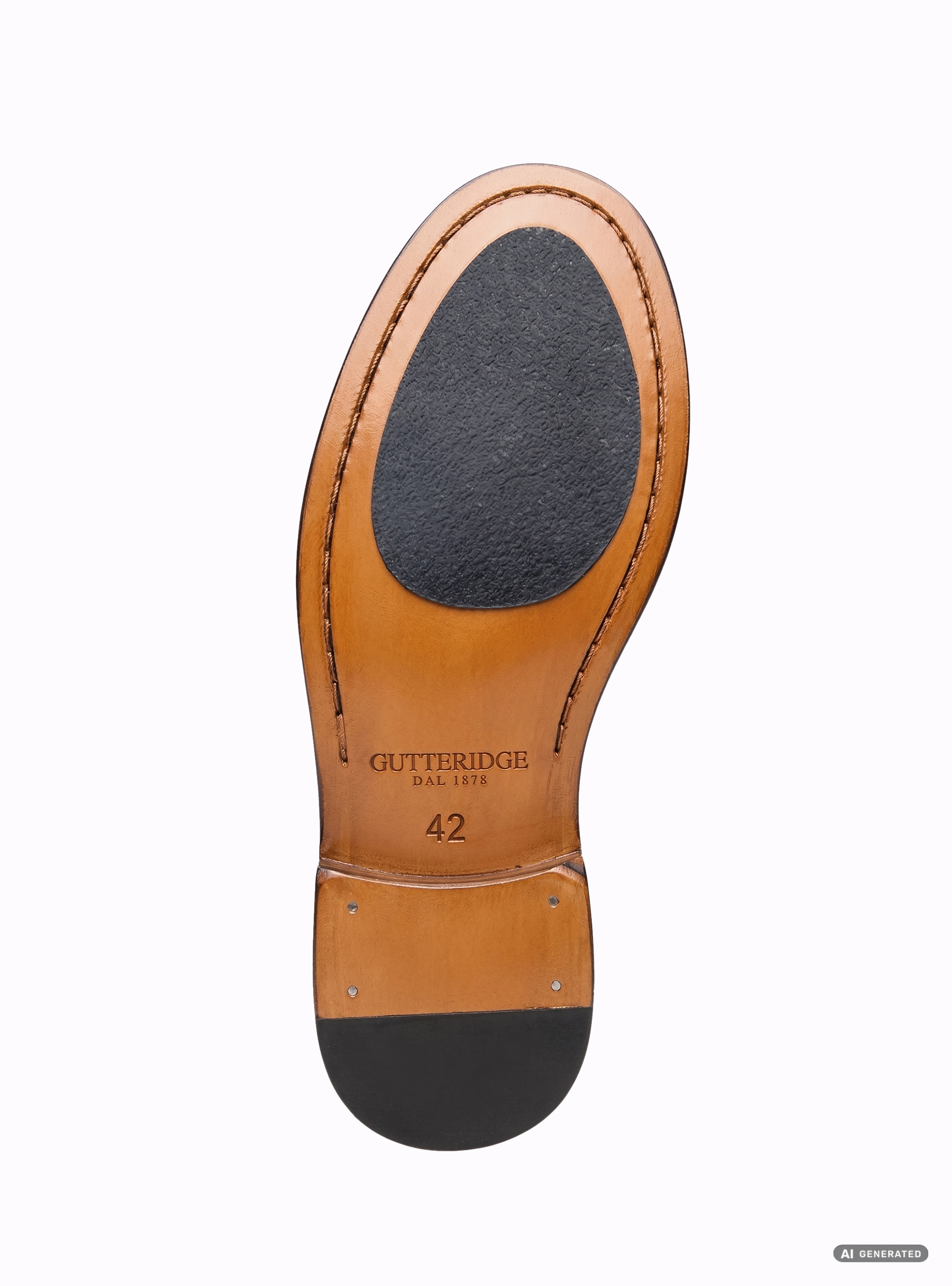 Mocassins en cuir poli, NOIR