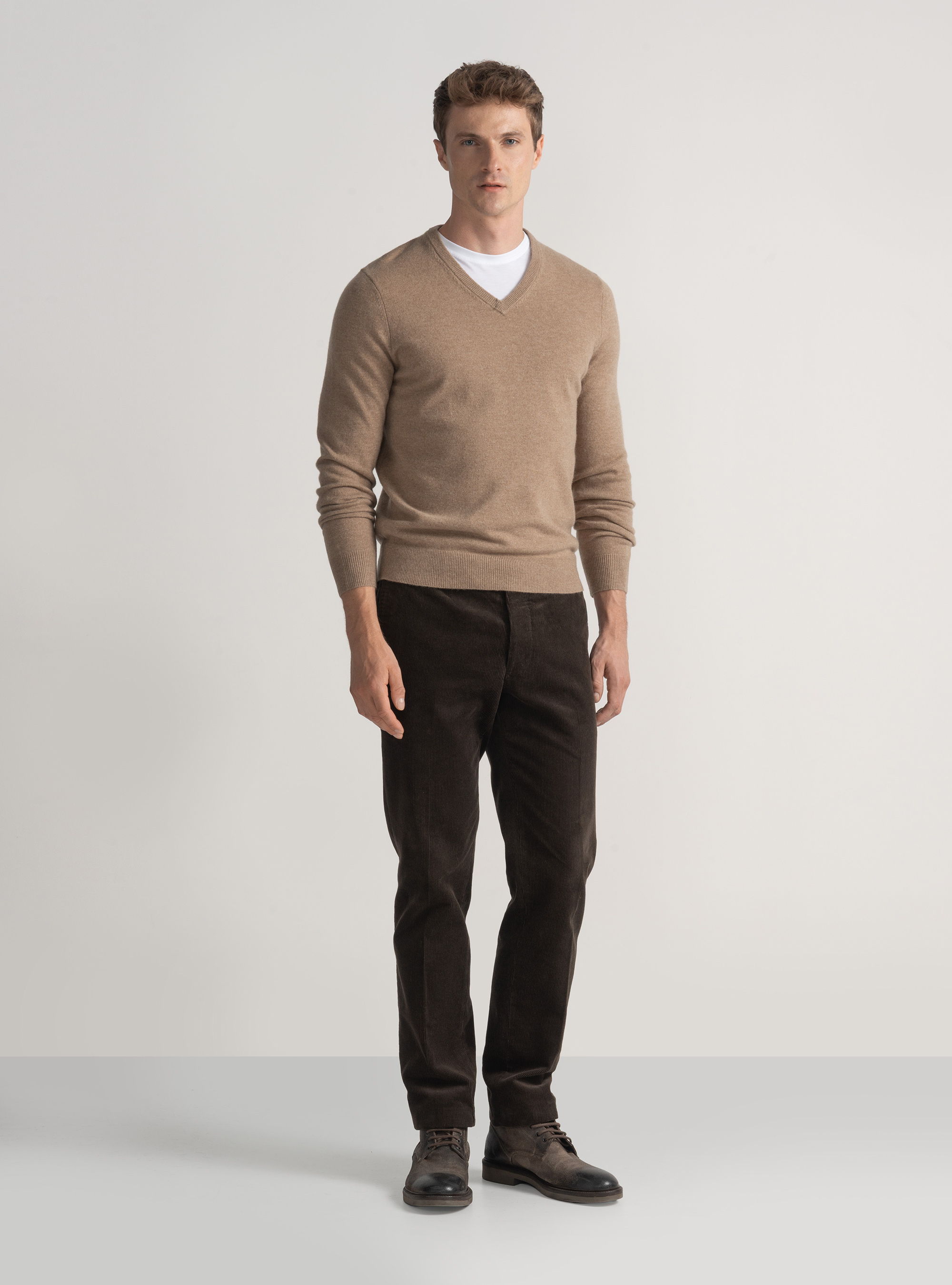 Pantalones de terciopelo, MARRON