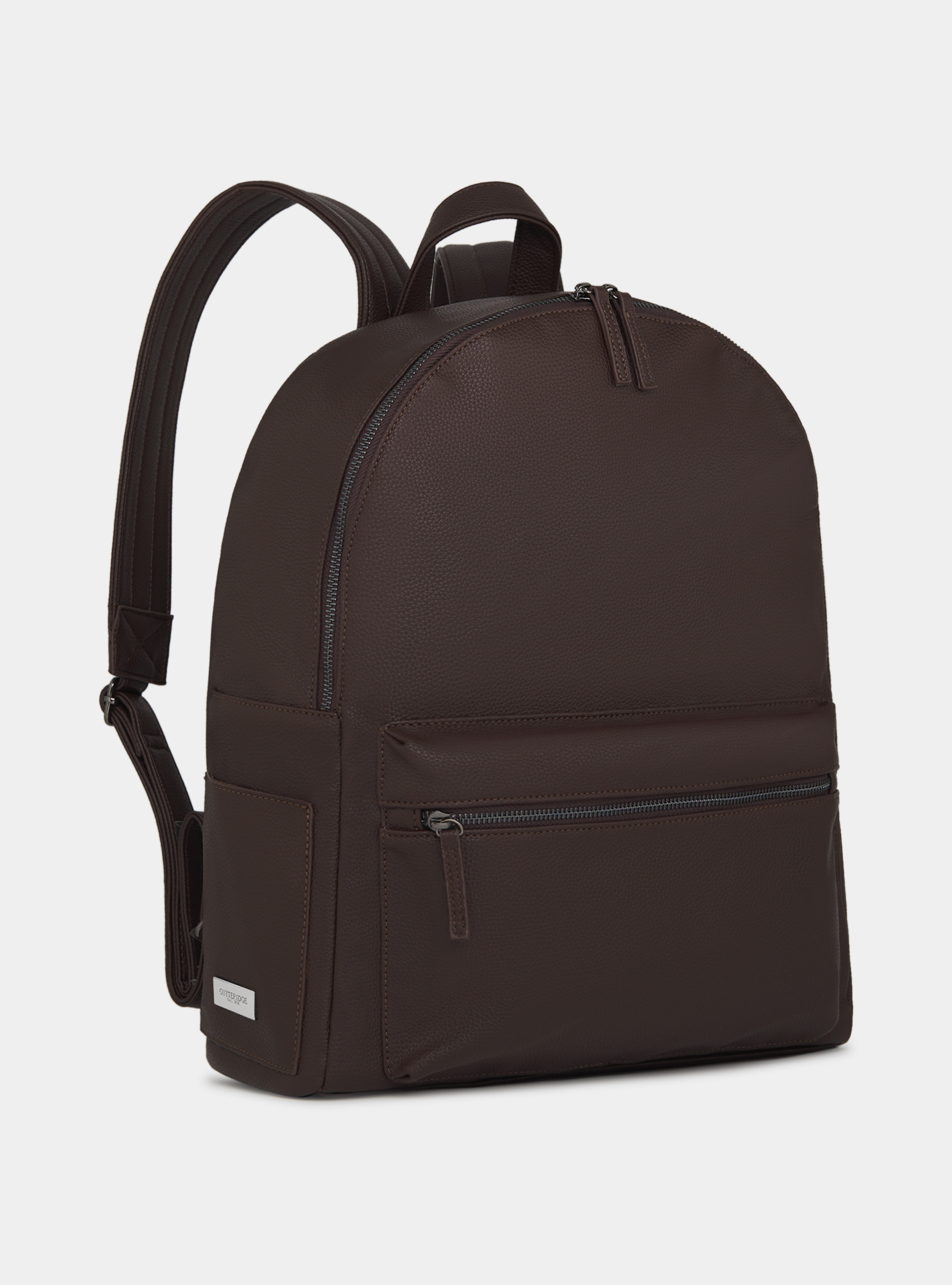 Mochila con bolsillos, MARRON