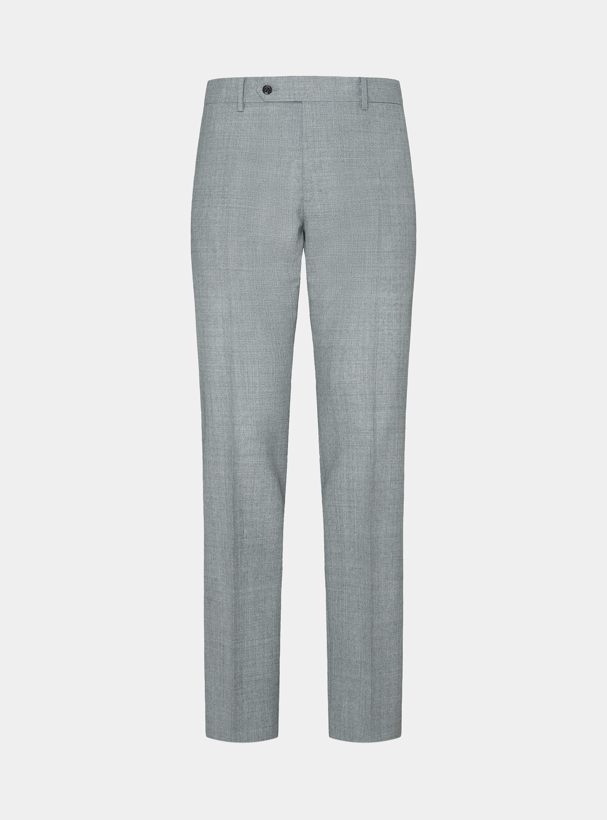 Vitale Barberis Canonico pure wool suit trousers, LIGHT GREY MELANGE