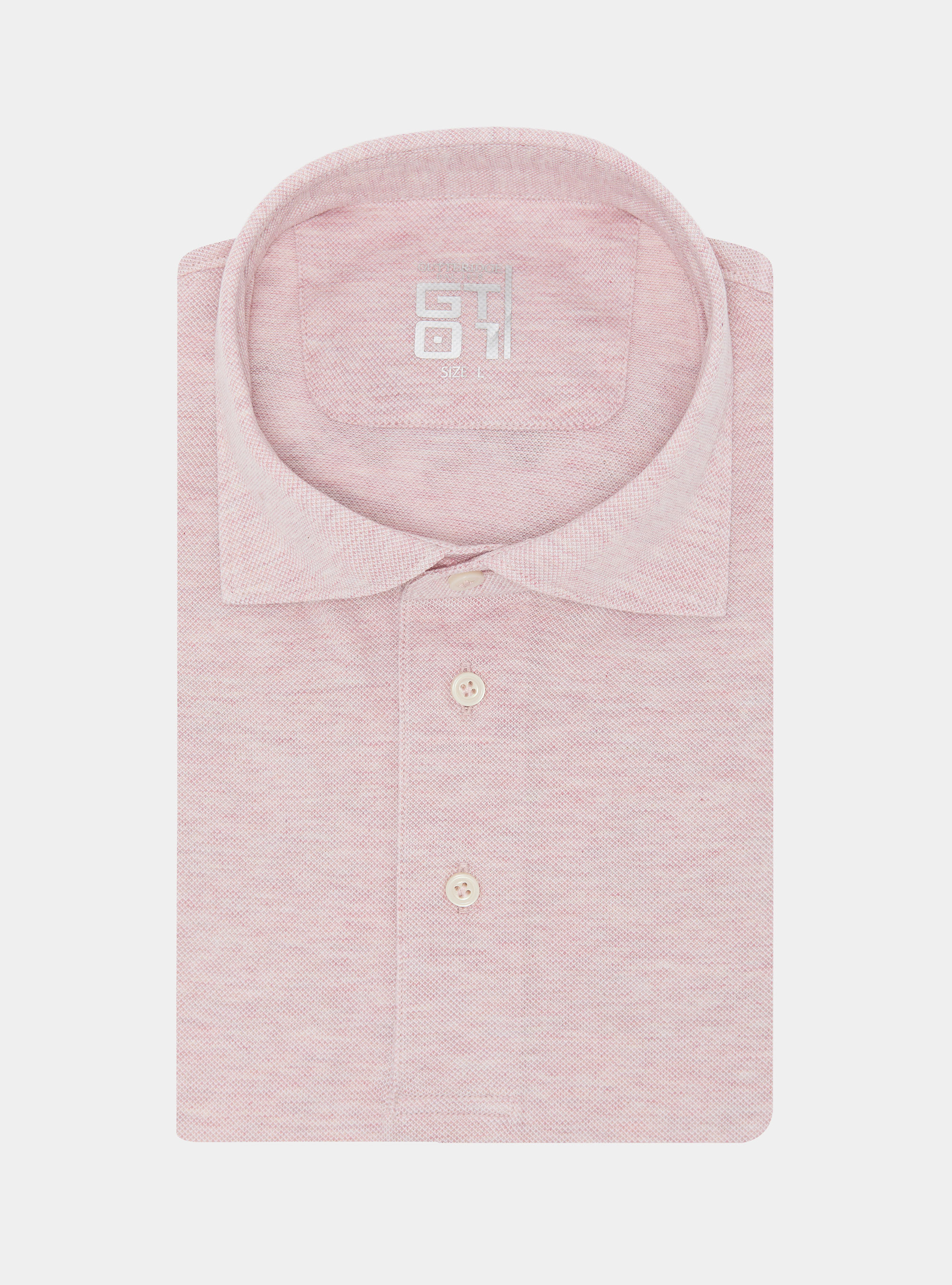 Polo de piqu&eacute; el&aacute;stico GT01, ROSA CLARO