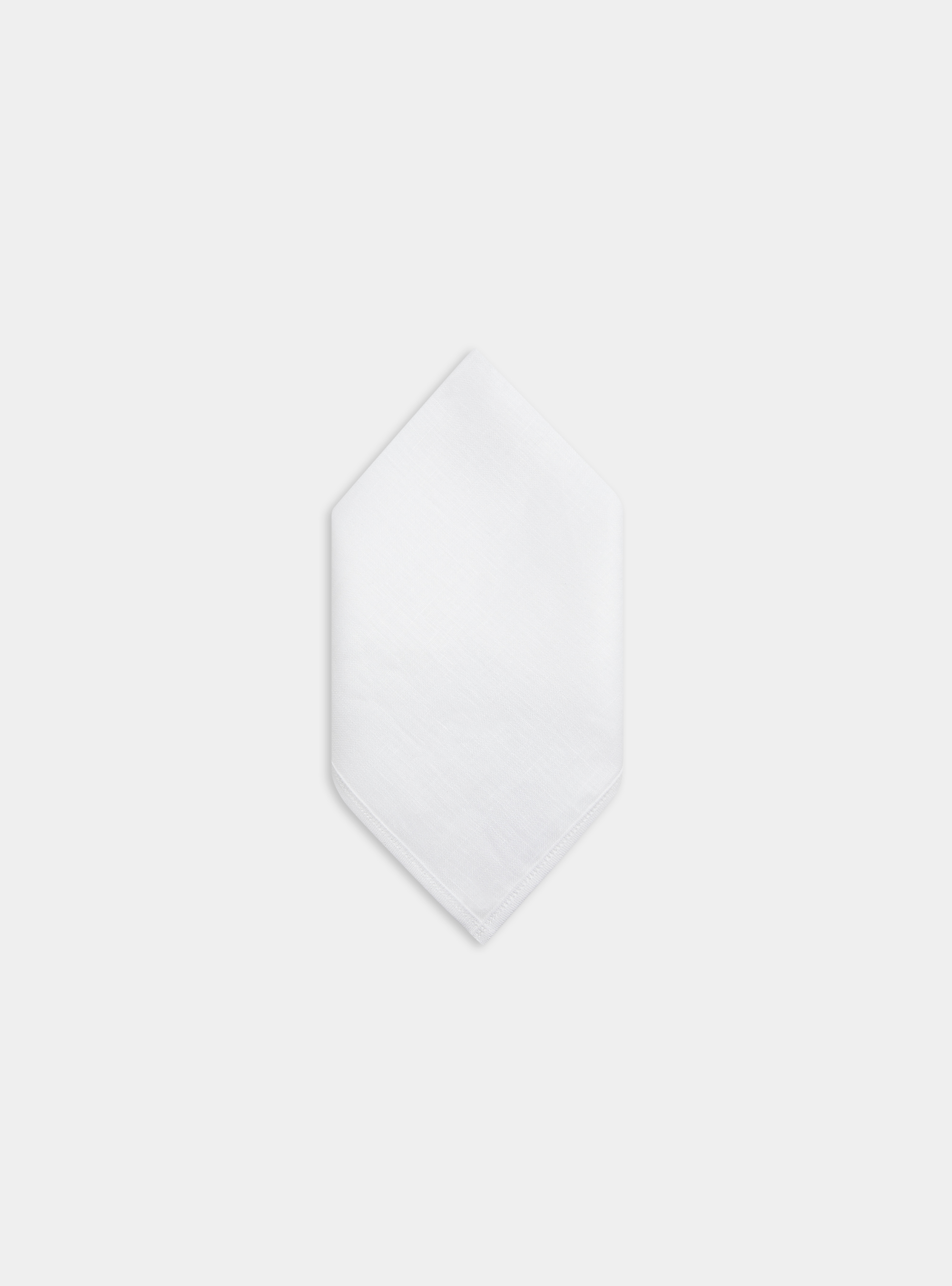Pochette en lin, BLANC
