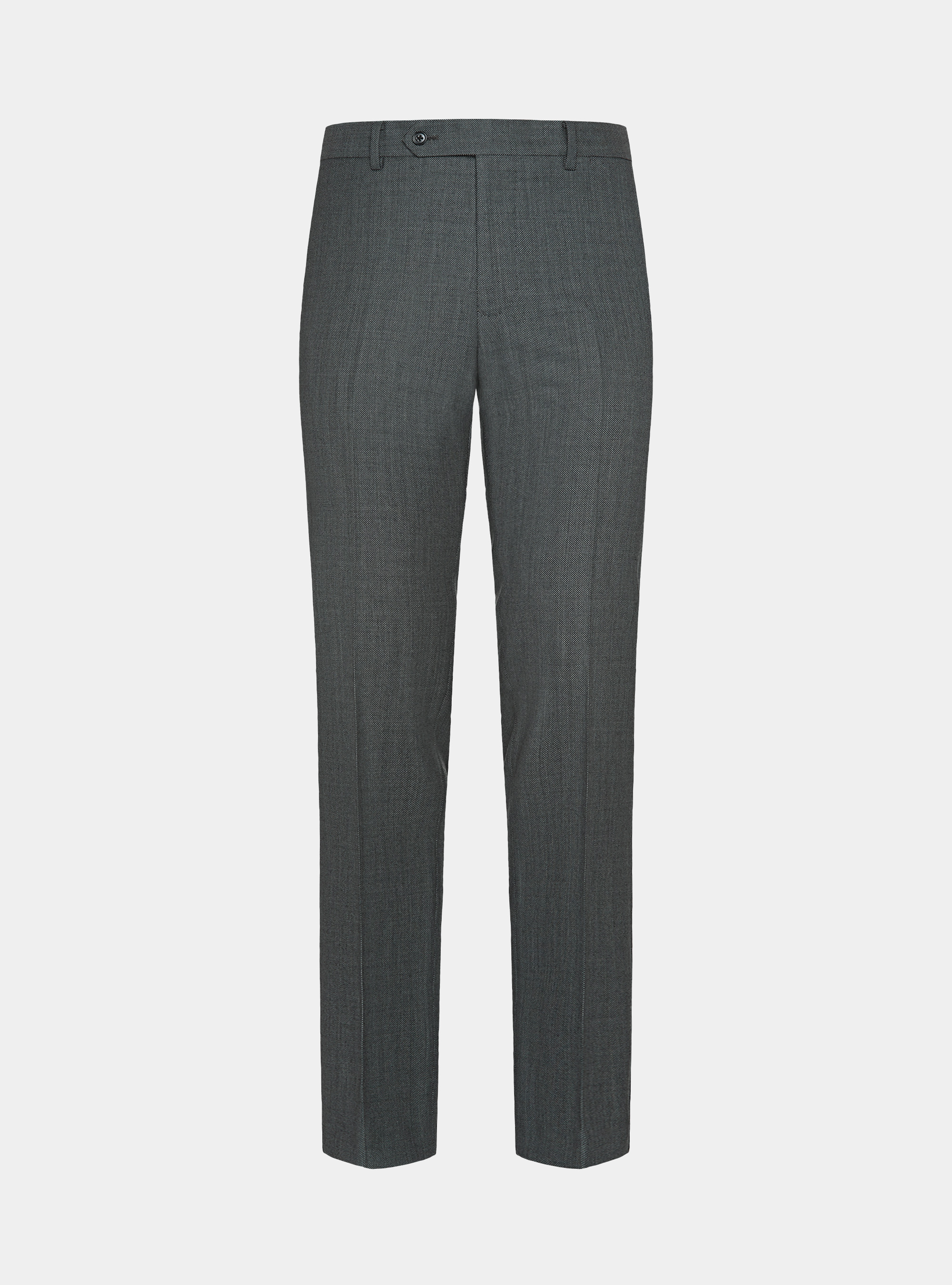 Trousers in pure wool partridge eye, GREY