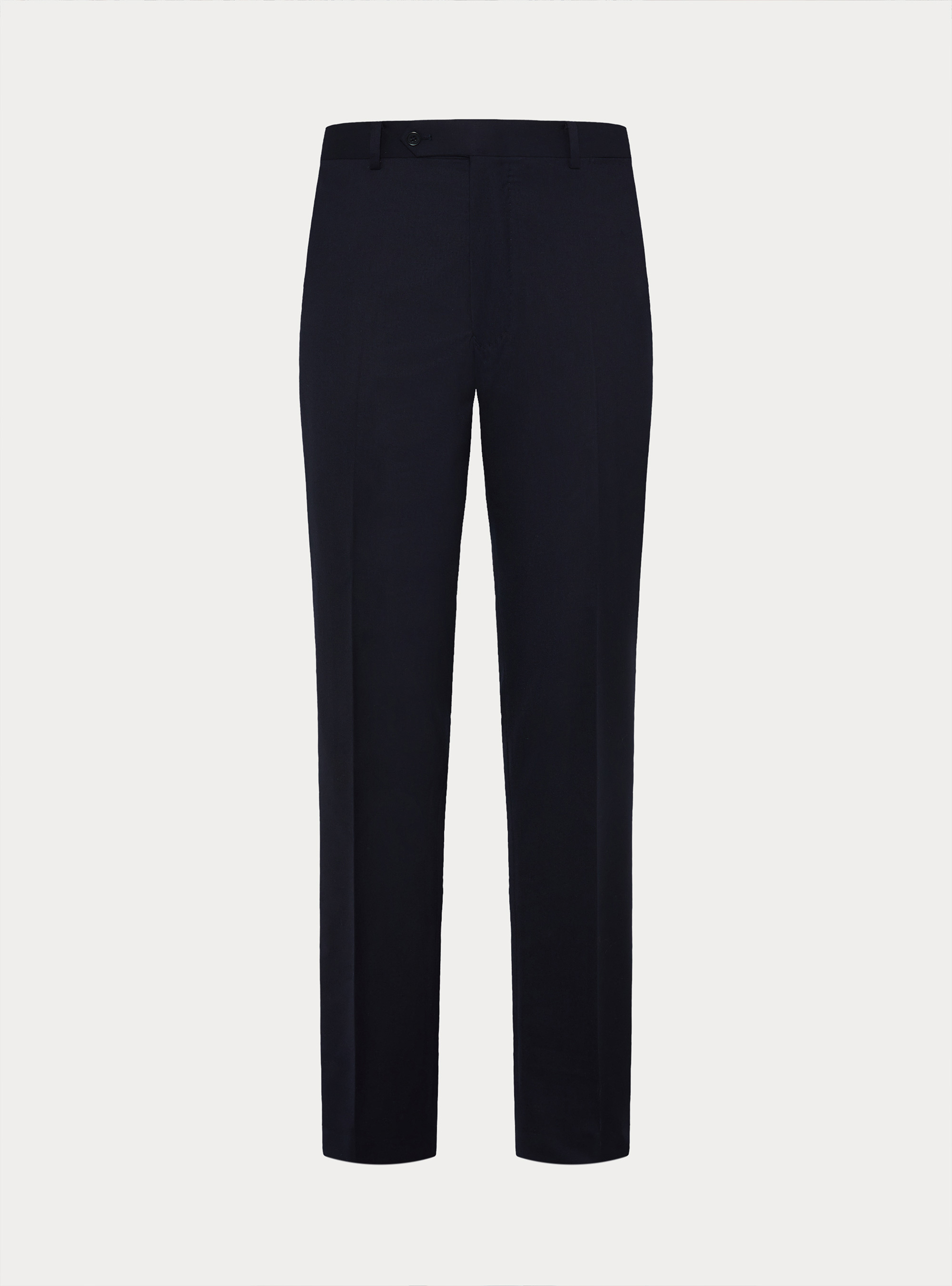 Flannel suit trousers, NAVY BLUE