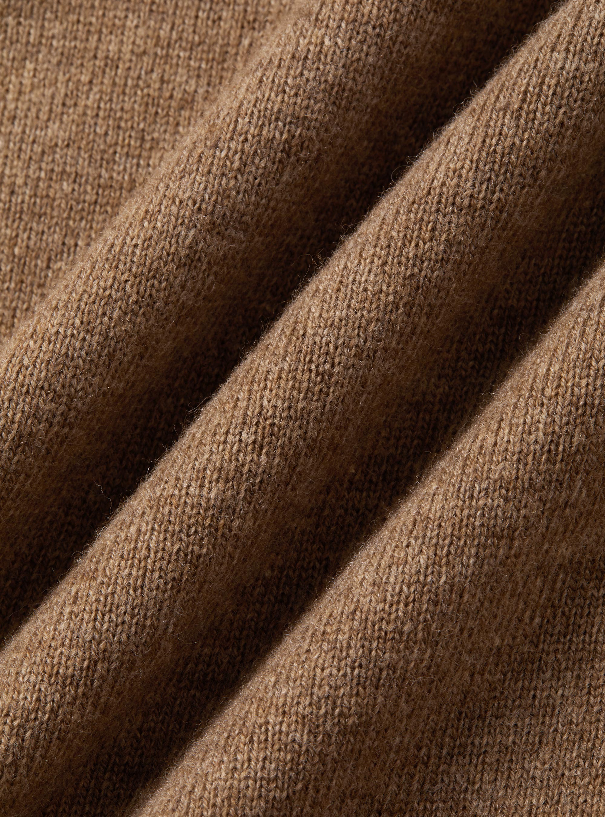 Lambswool and cashmere crew-neck sweater, MUD