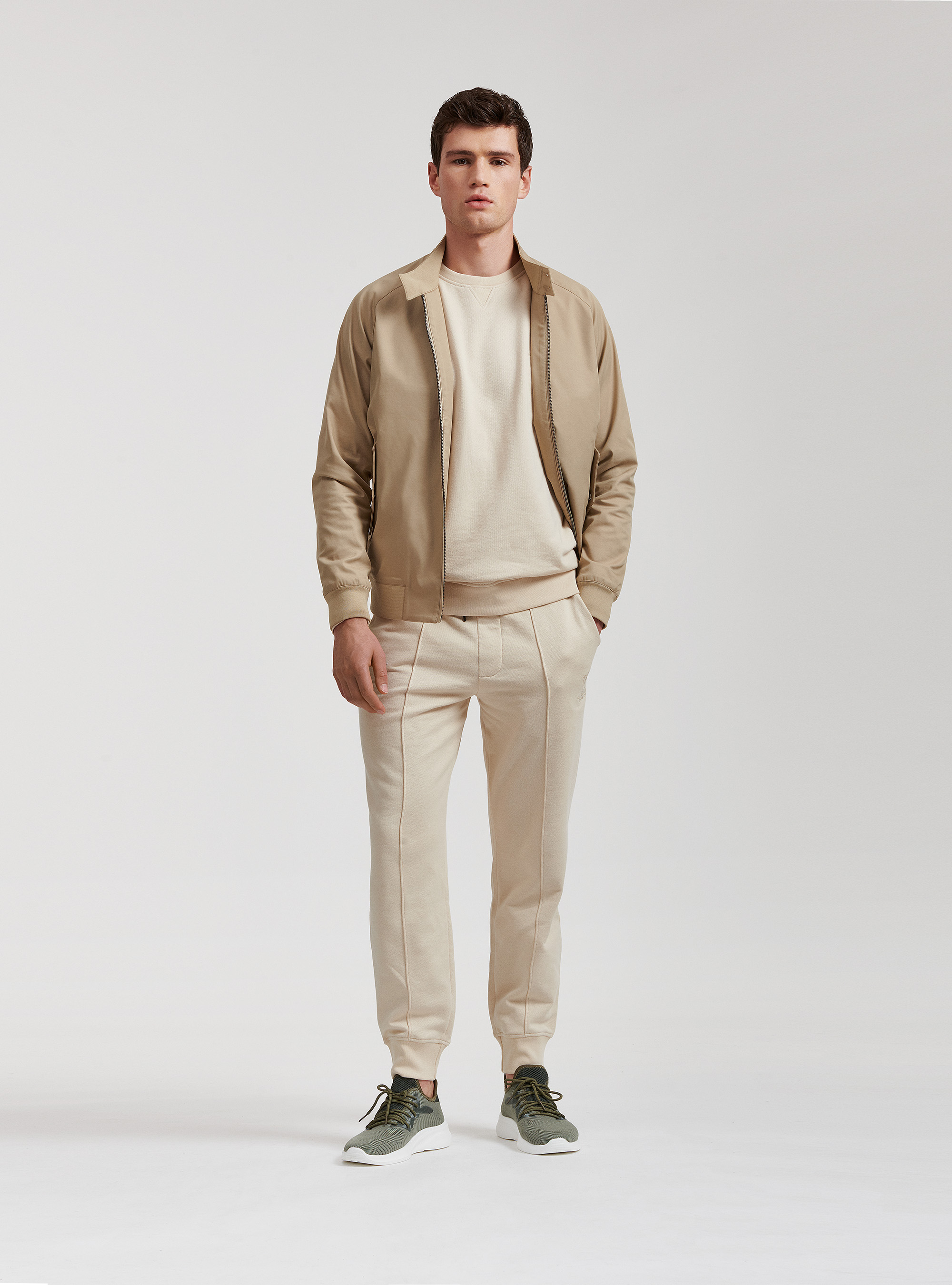 Pl&uuml;sch-Jogger, ECRU 0560C