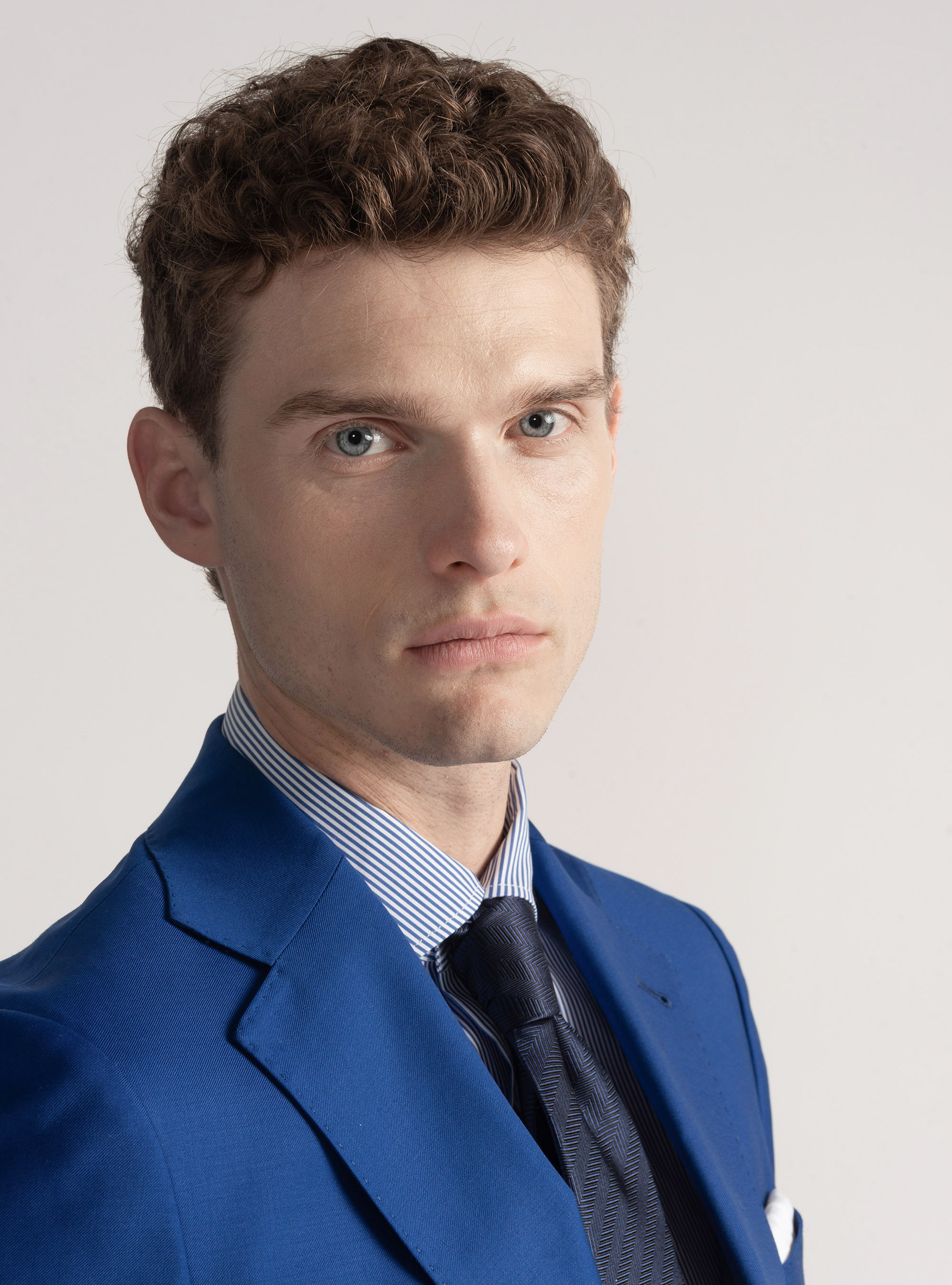 Pure wool suit blazer Vitale Barberis Canonico, BLUE ROYAL