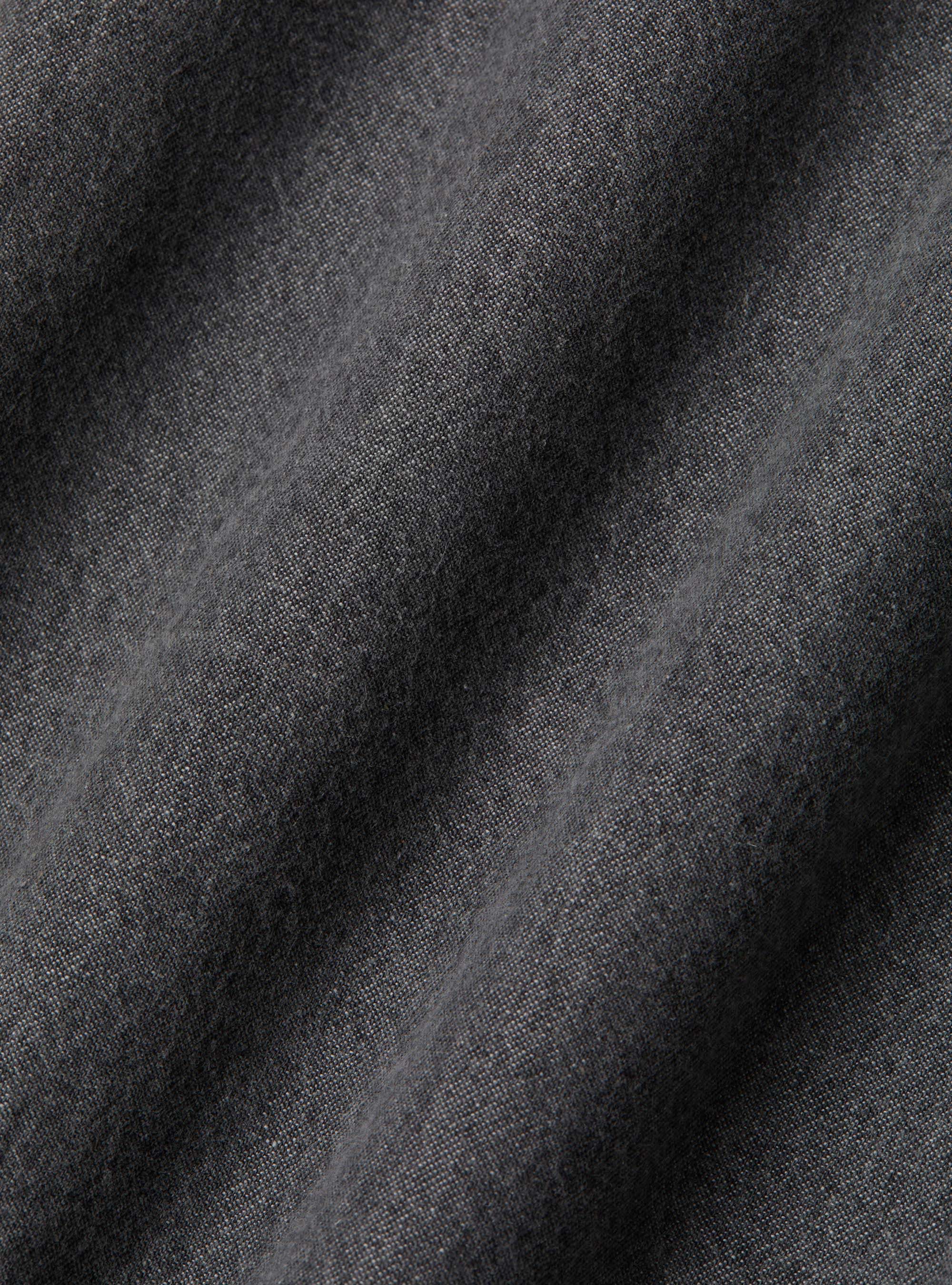 Camicia grigia in denim, GRIGIO CHIARO