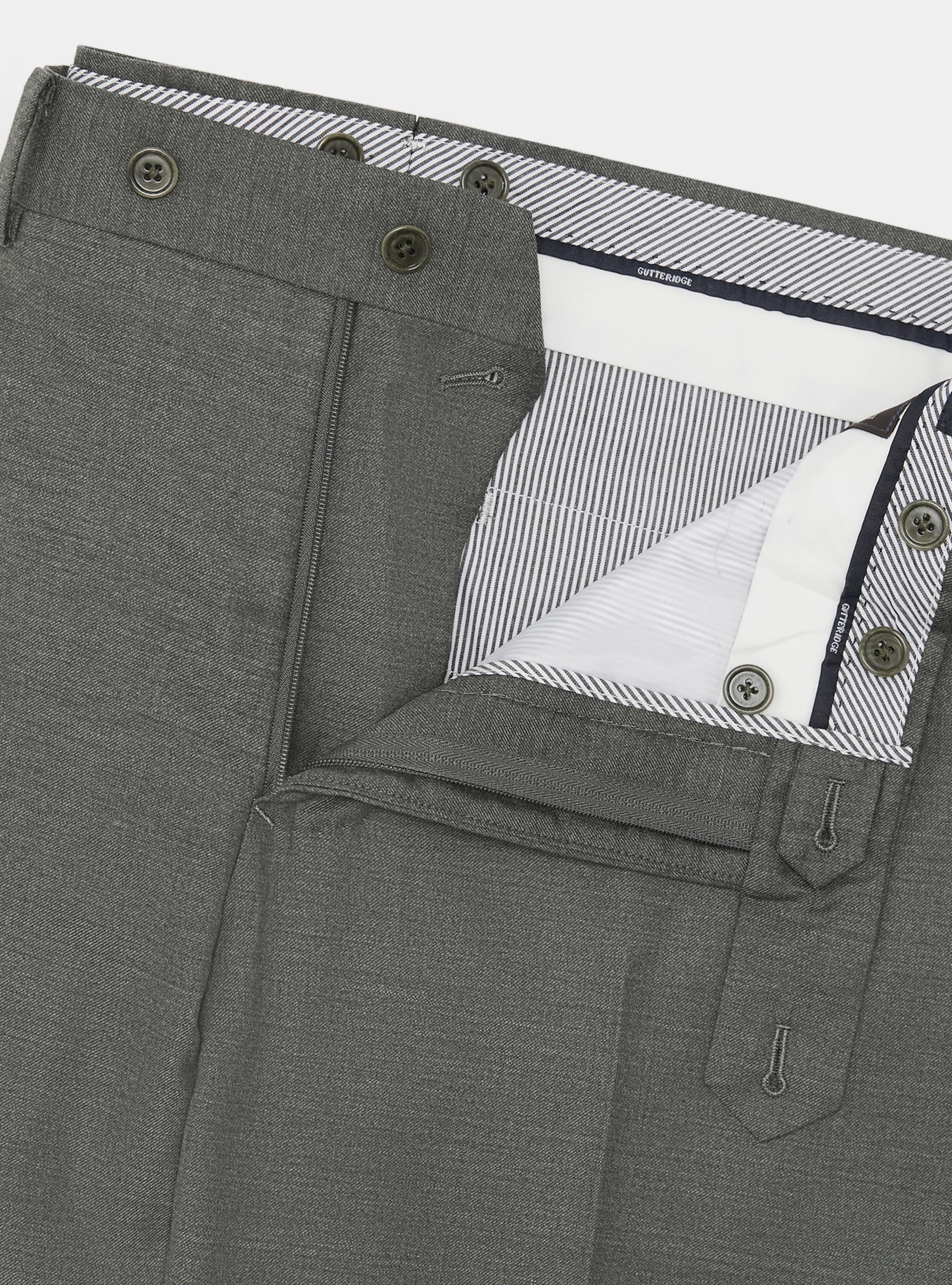 Pure wool suit trousers Vitale Barberis Canonico, GREEN
