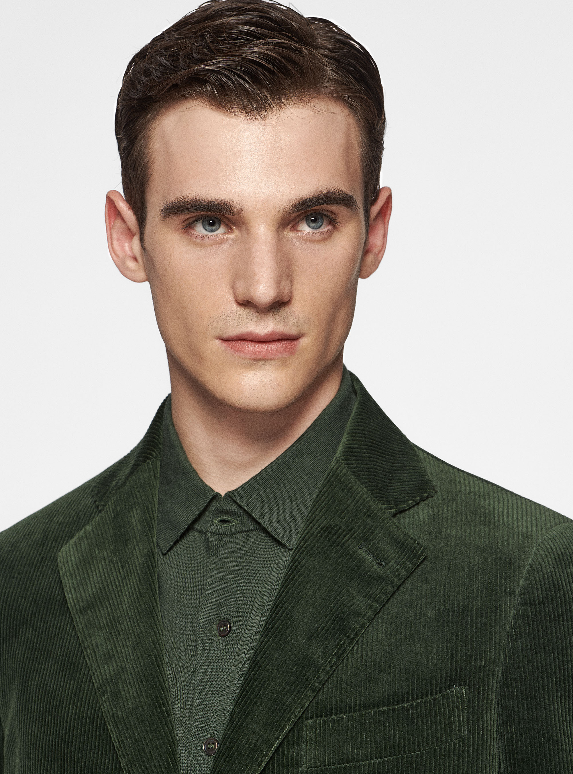 Duca Visconti di Modrone corduroy blazer, GREEN