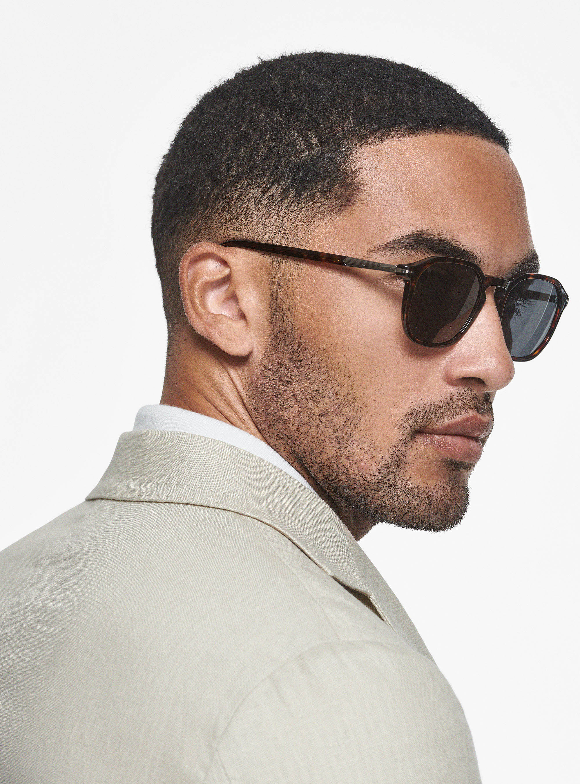 Pure linen blazer, ECRU