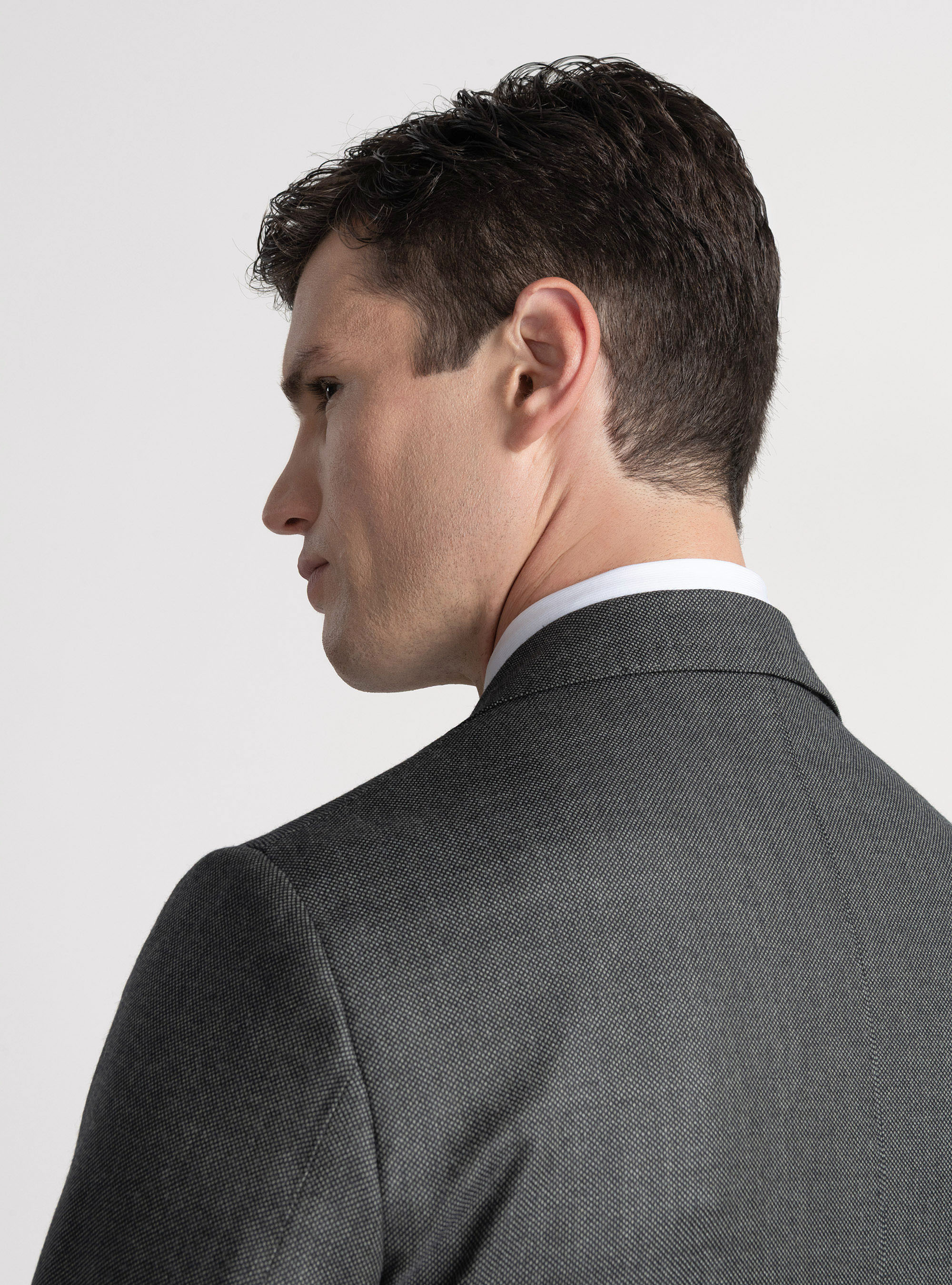 Partridge eye wool suit blazer Vitale Barberis Canonico, GREEN