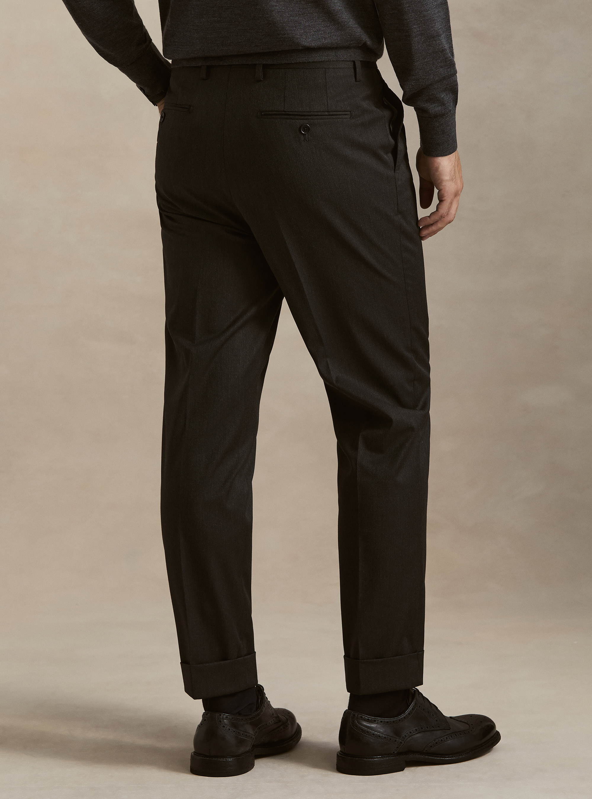 Tailored trousers, ASPHALT GREY
