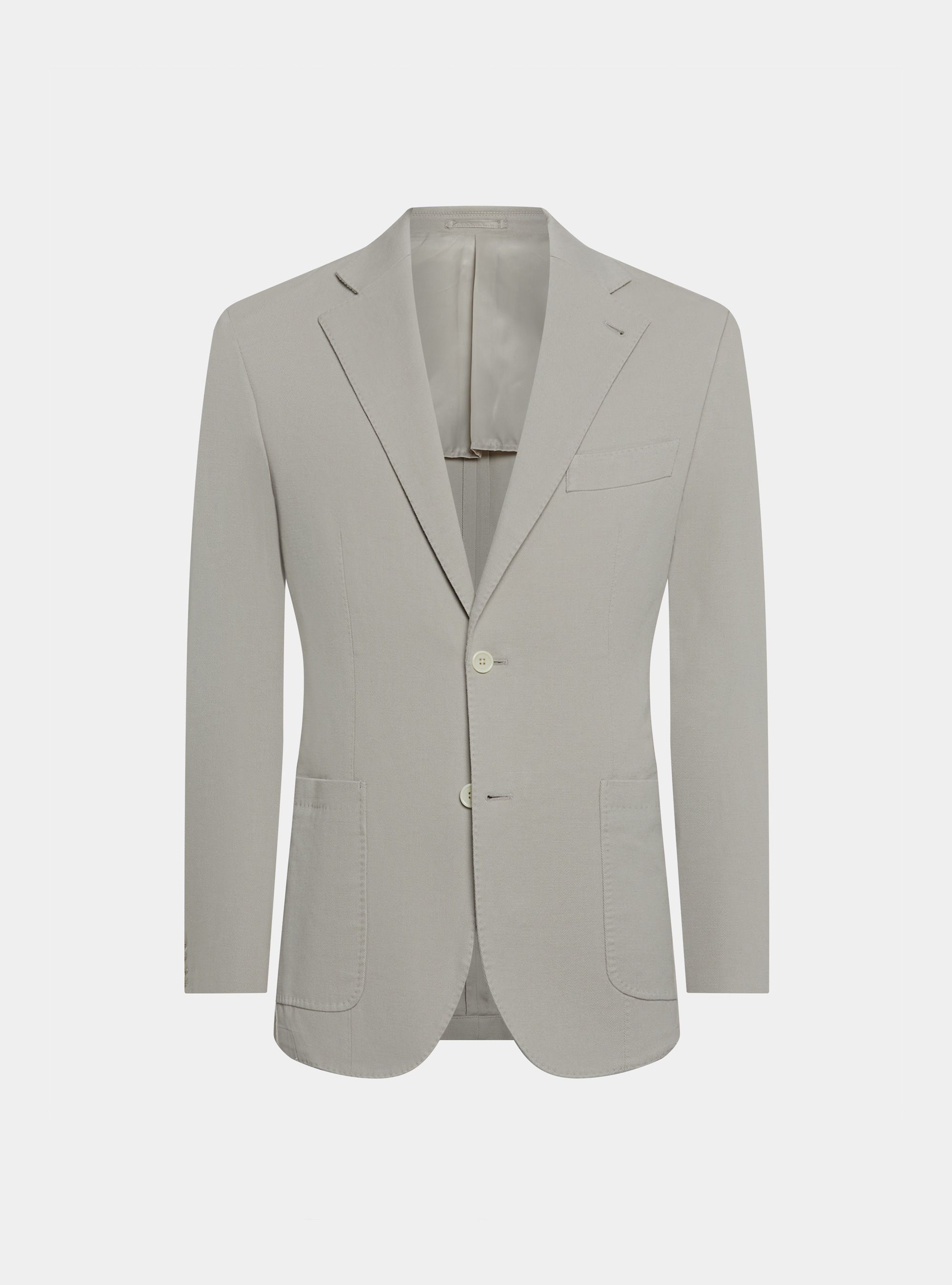 Giacca in cotone cashmere, ECRU