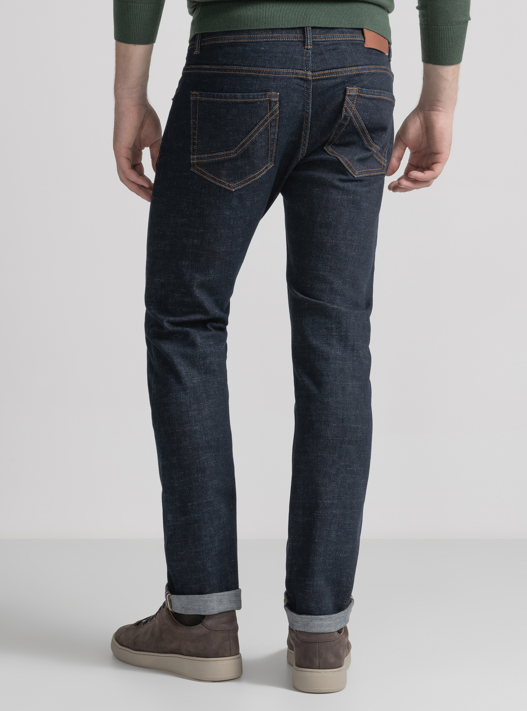 Rin&ccedil;age du denim, BLEU MARINE