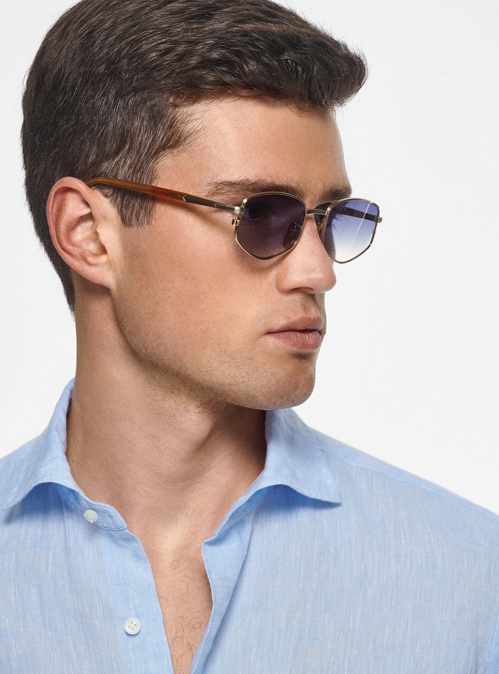Pure linen shirt, LIGHT BLUE