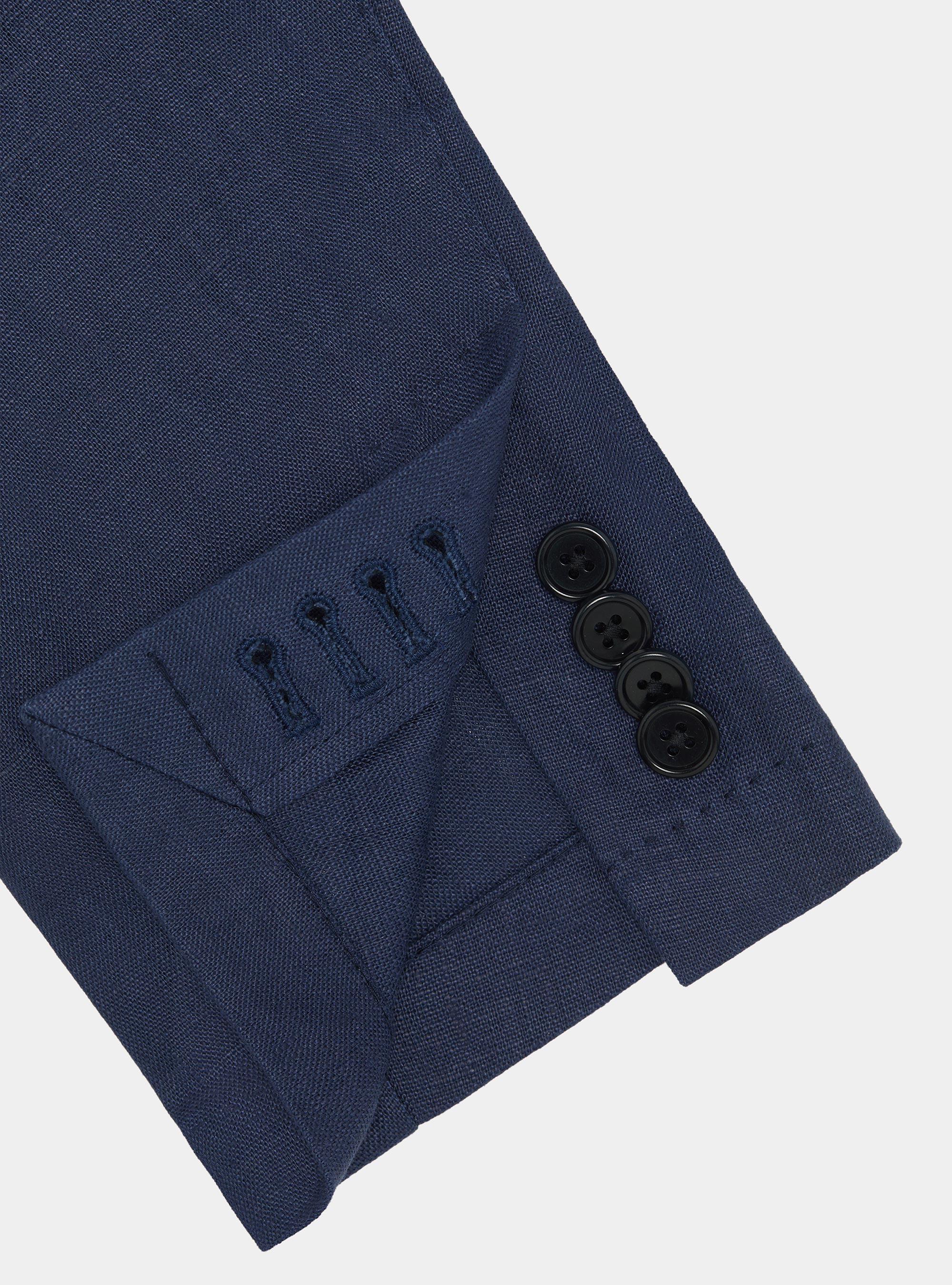 Giacca abito in puro lino, BLU