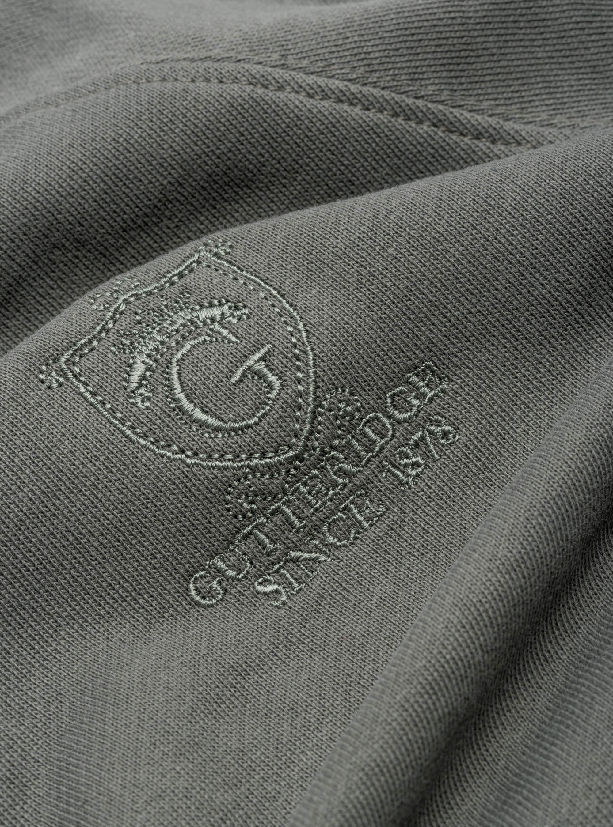 Solid-colour sweatshirt, SALVIA 0602C