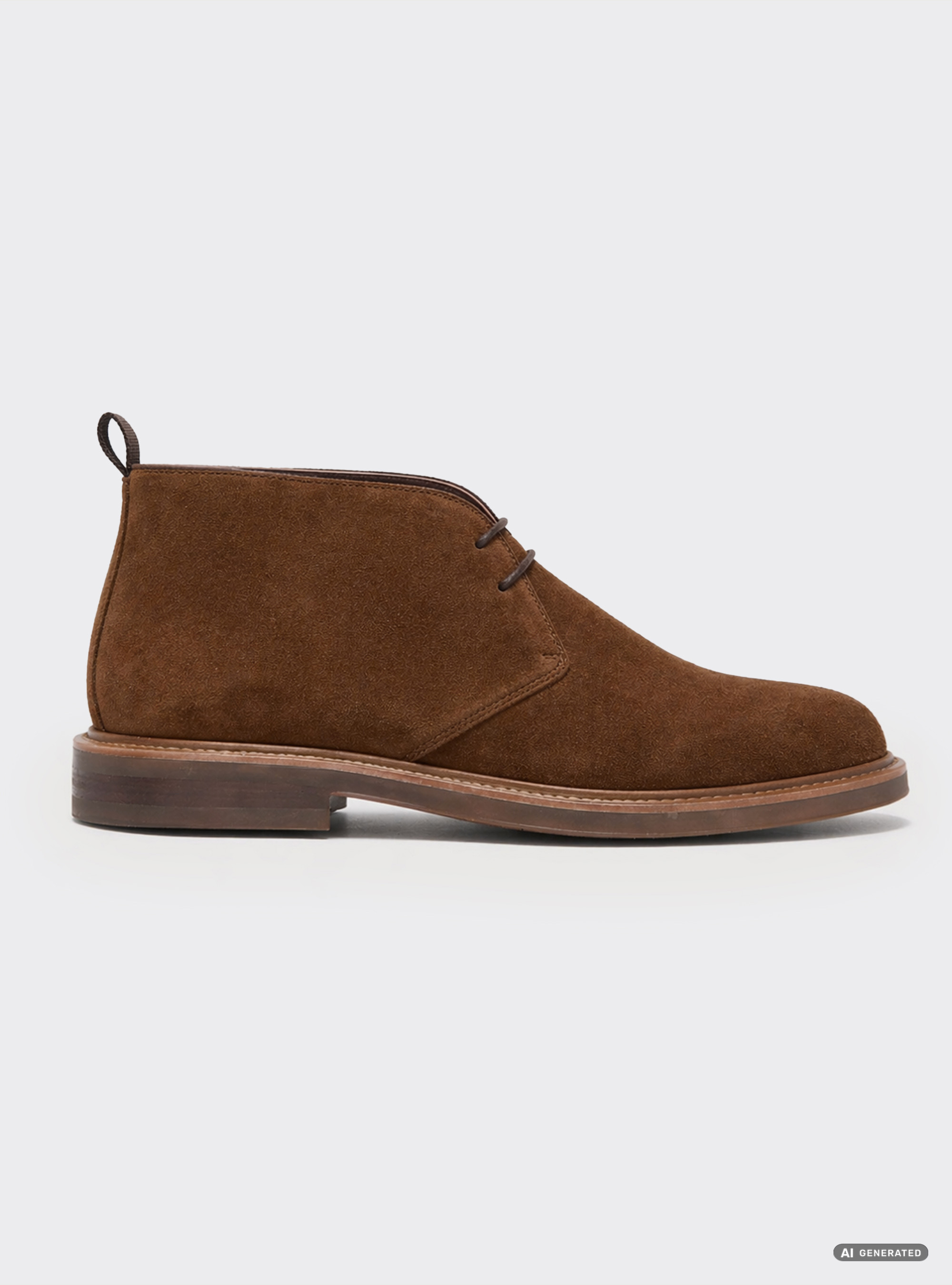 Suede Chukka boots, MULTICOLOR