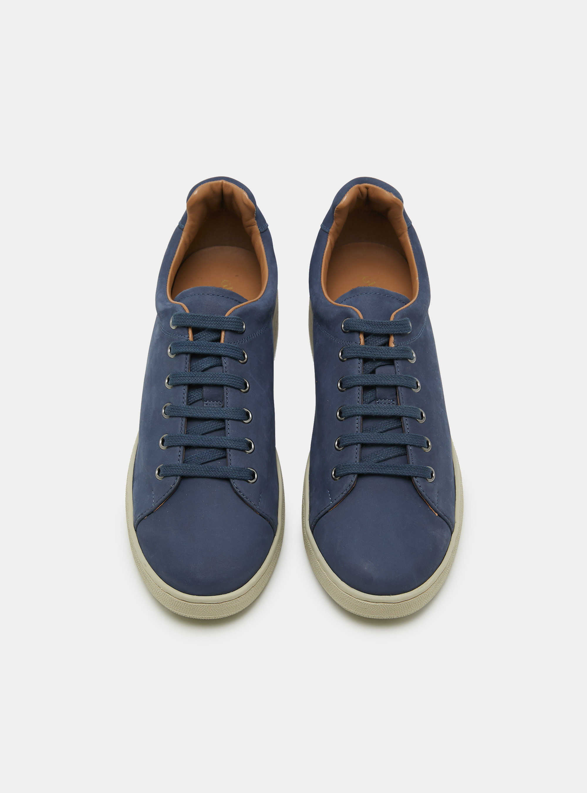 Sneakers in nabuk, 0243C DENIM