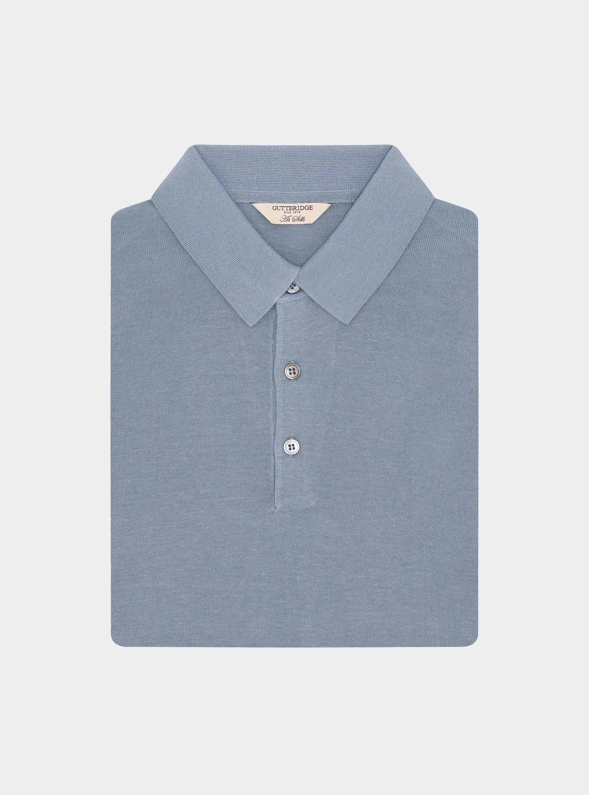 Polo de algod&oacute;n y seda, AVIO 0292C