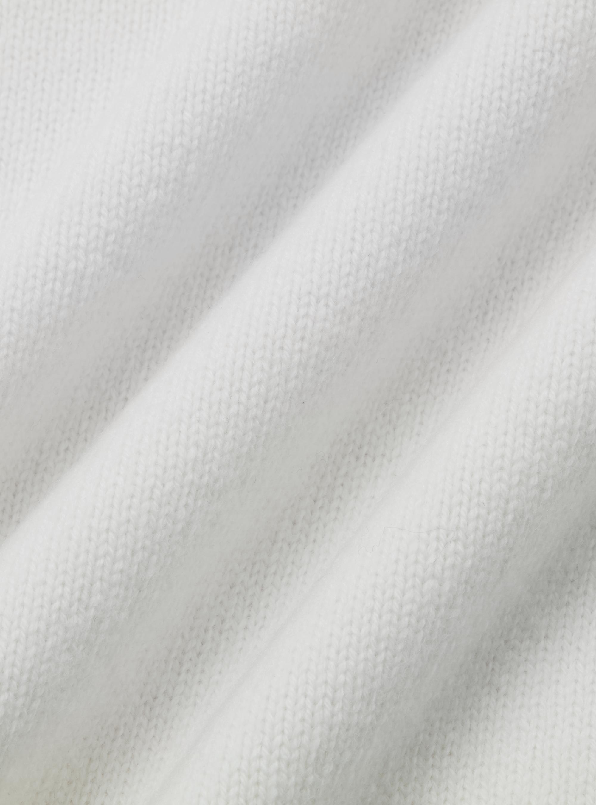 Rollkragenpullover aus Merinowolle, BIANCO 0099C
