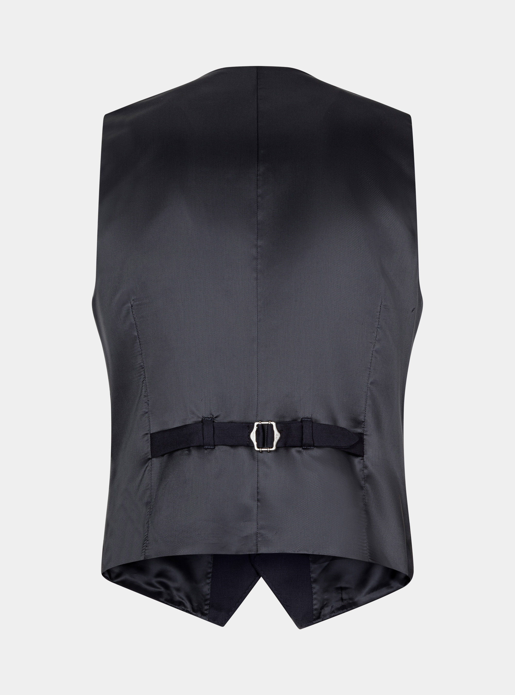Reda 110's Superfine Wool Vest, NAVY BLUE